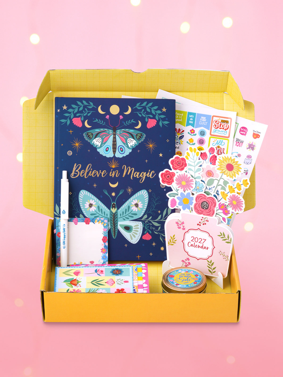 2027 Undated Yearly B5 Planner kit- Wing Spell