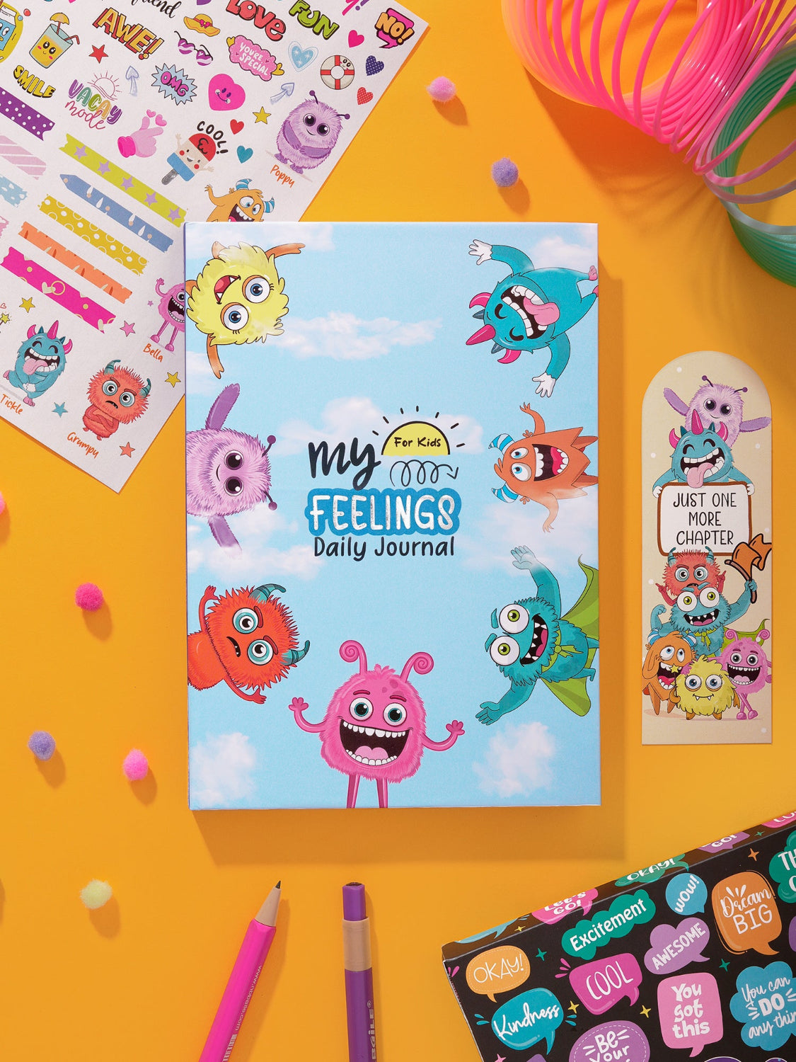 Kids Journal - Moody Monsters