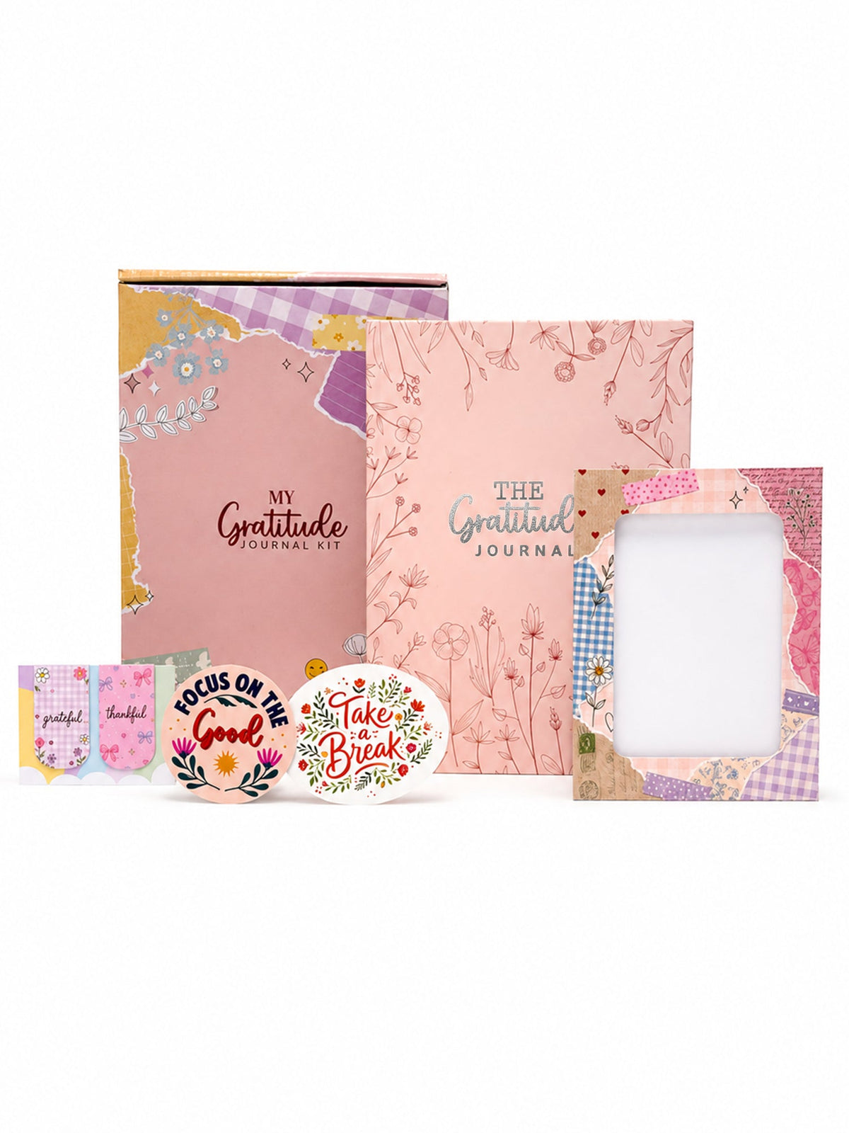 Blooming Grace Guided Gratitude Journal for Daily Mindfulness & Self-Care