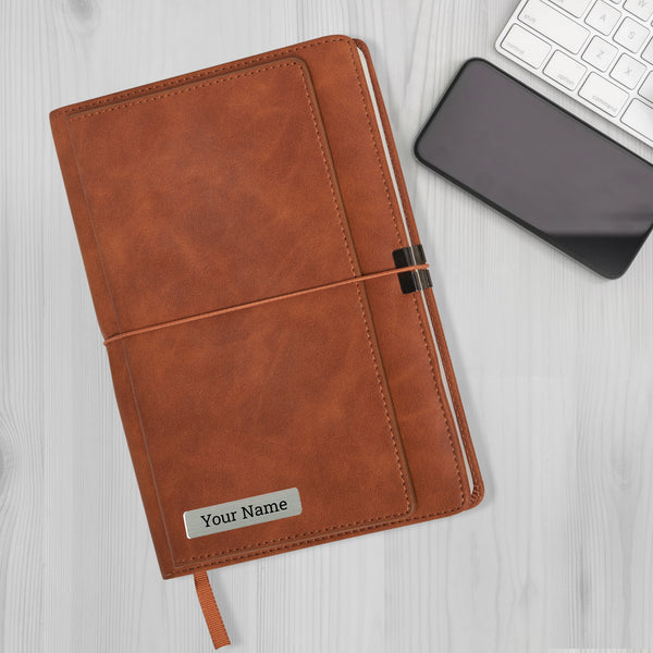 Personalized Cambie Brown CNCT Notebook