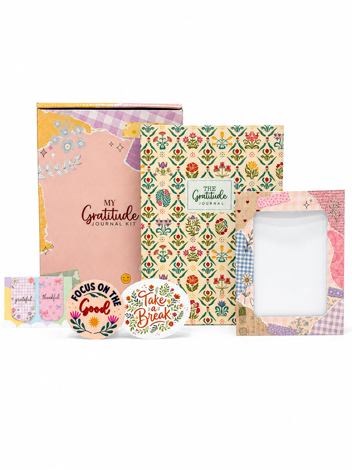 Flourish Garden Guided Gratitude Journal for Daily Mindfulness & Self-Care
