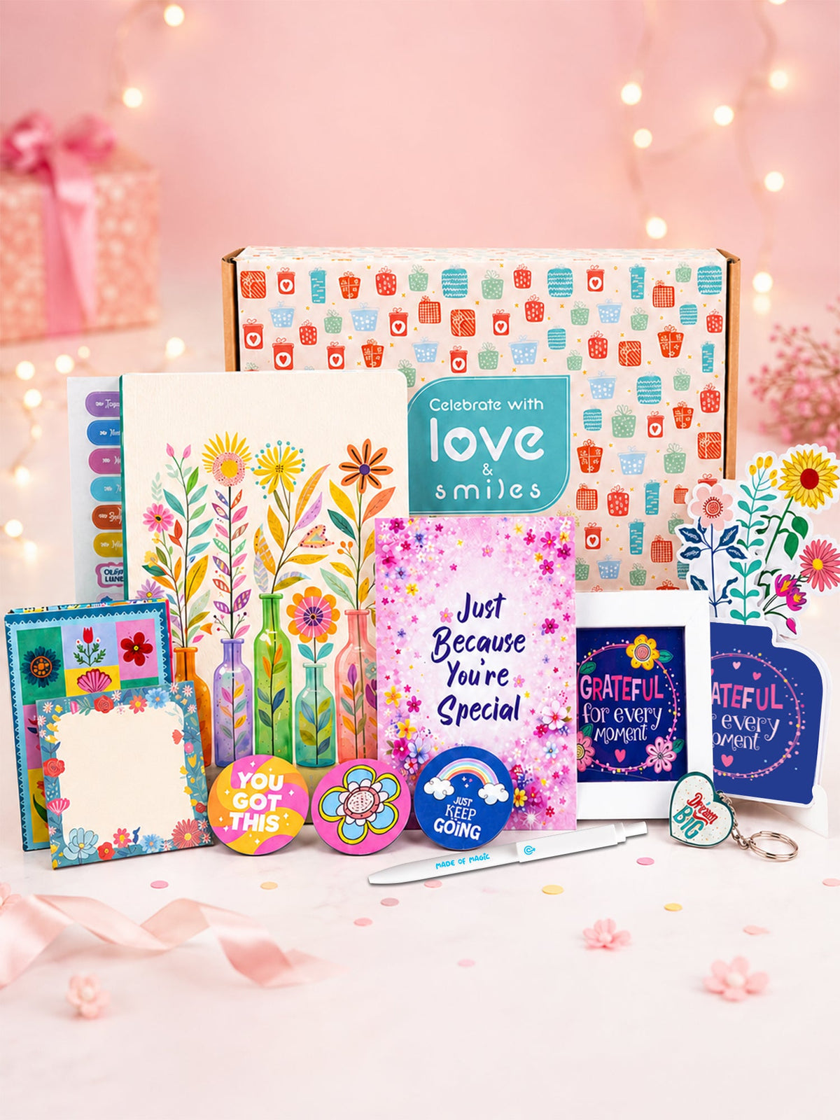 Magic Moments Gift Hamper | Best Gift Box for Girls, Friends & Sisters
