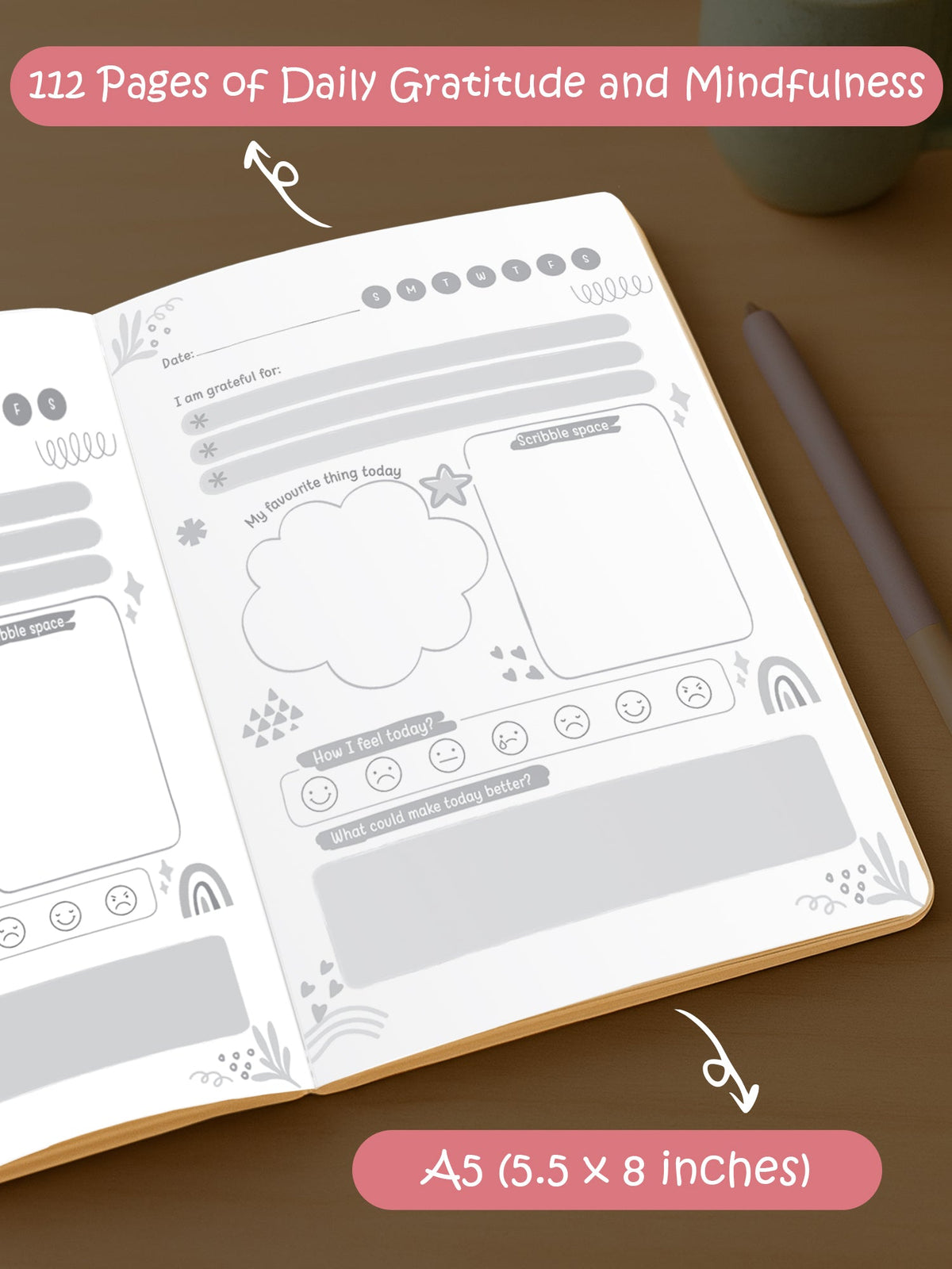Daily Gratitude Journal - Happy Hack