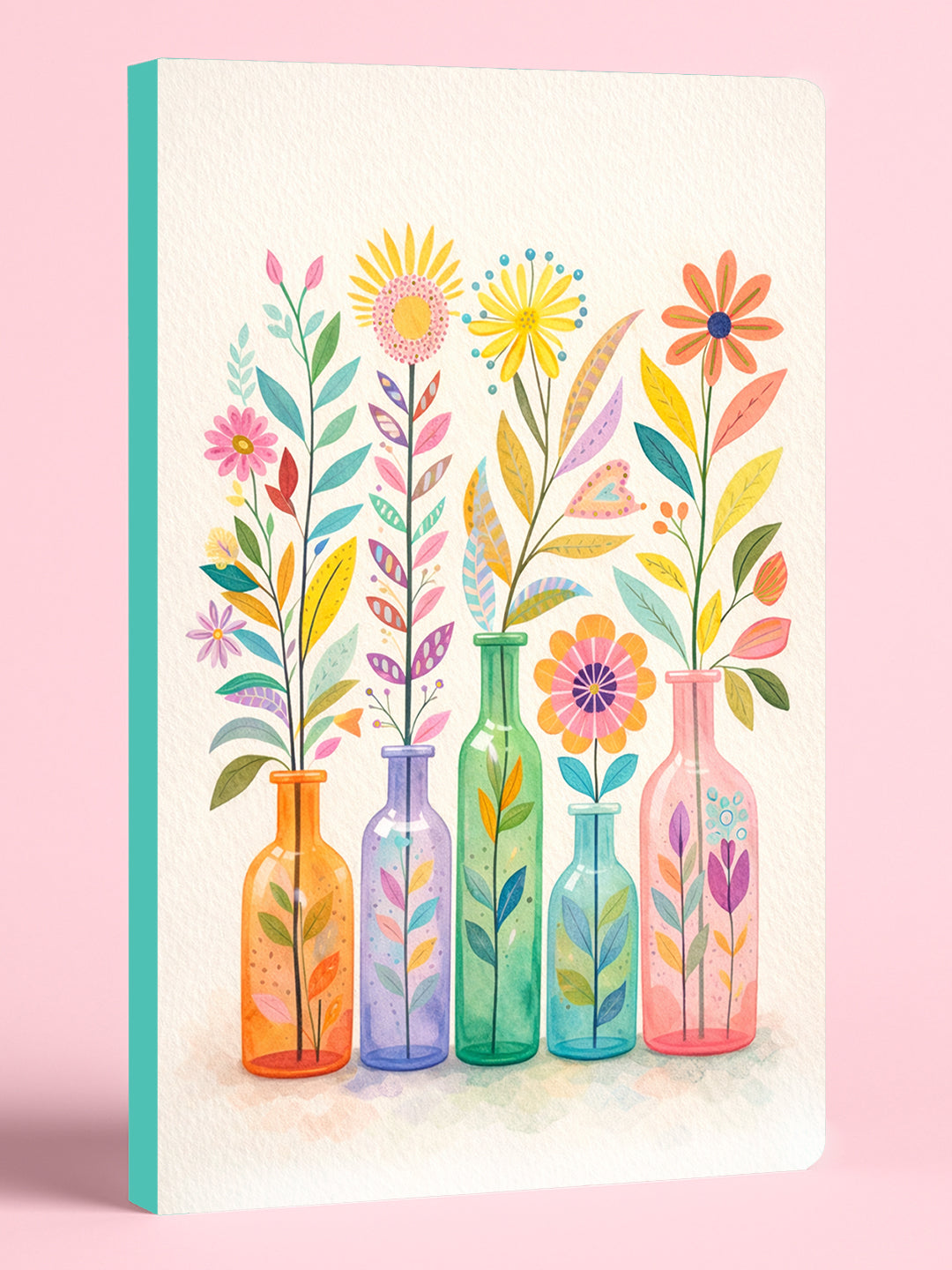 A5 Soft Cover Notebook-Daily Vibes 12