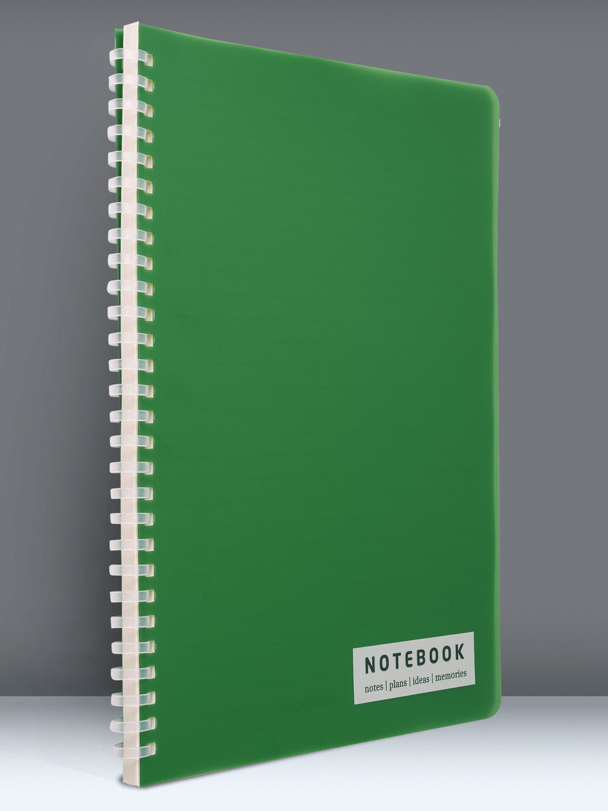 Set of 4 B5 Soft Wiro Notebook - Green