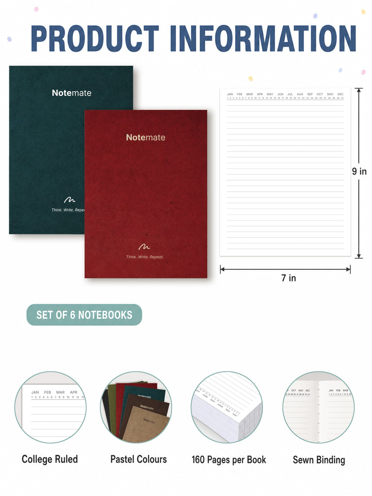 NoteMate 2 (Pack of 6)