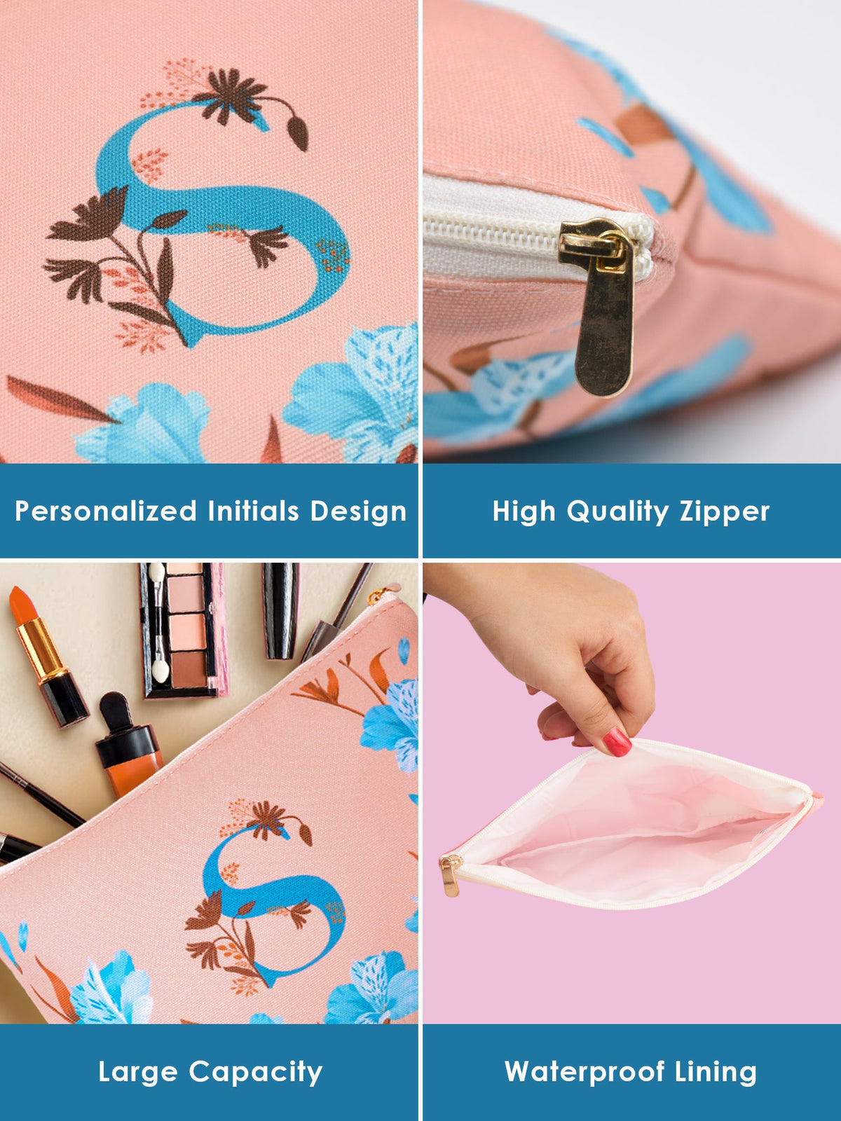 Monogram Pouch - S