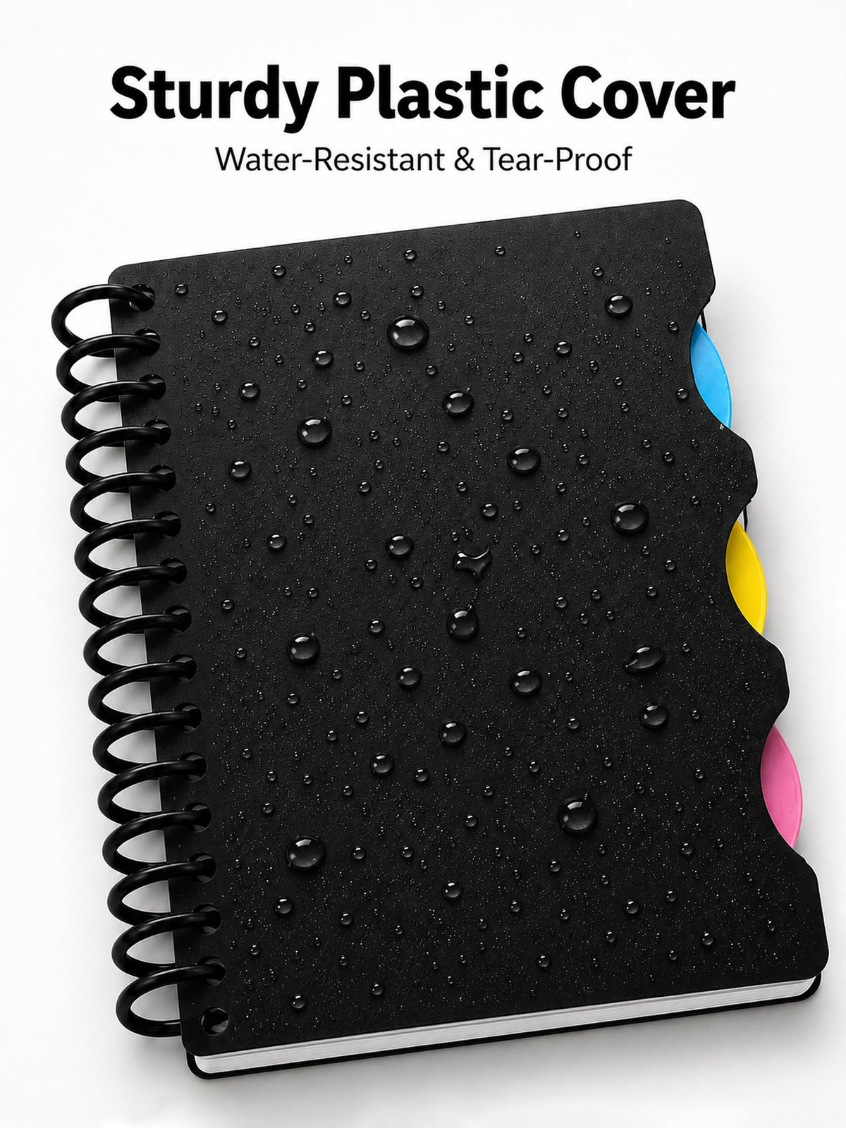 JotTabs Pocket Black (Pack of 4)
