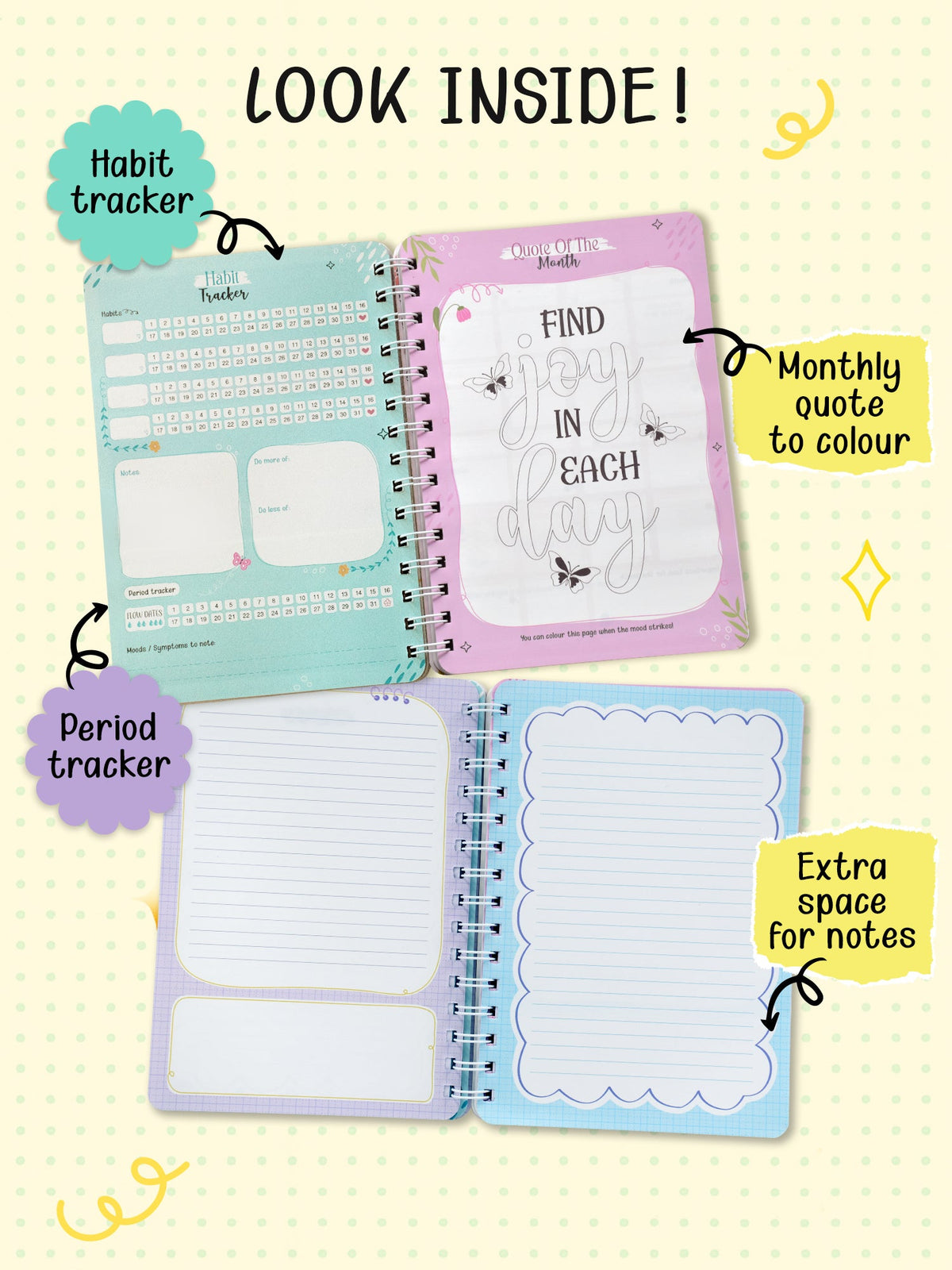 Personalized A5 Dream Life Planner - Rise & Inspire