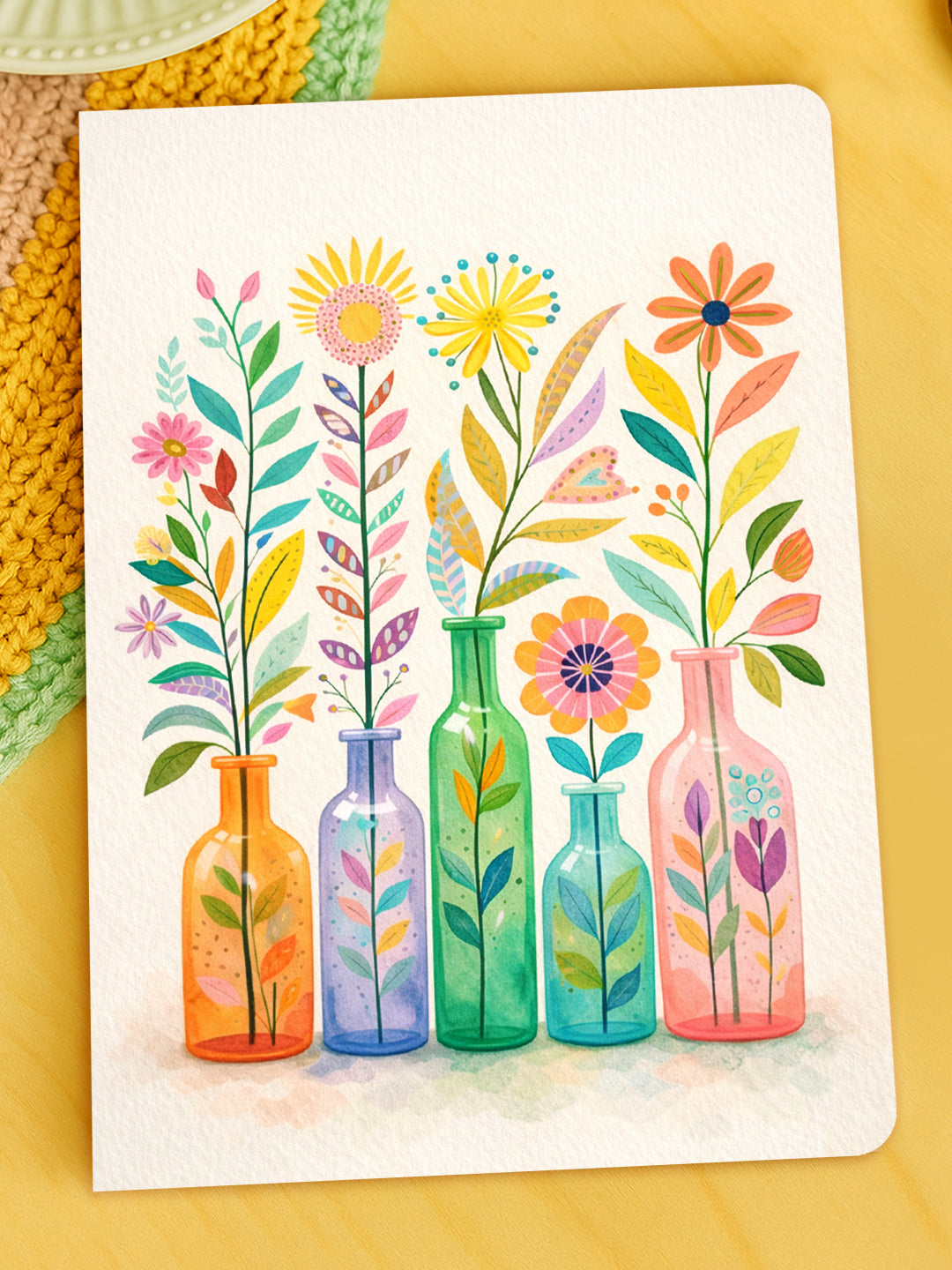 A5 Soft Cover Notebook-Daily Vibes 12