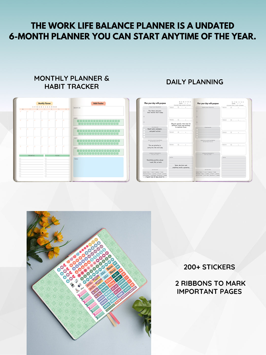 Plan It Work Life Balance Planner