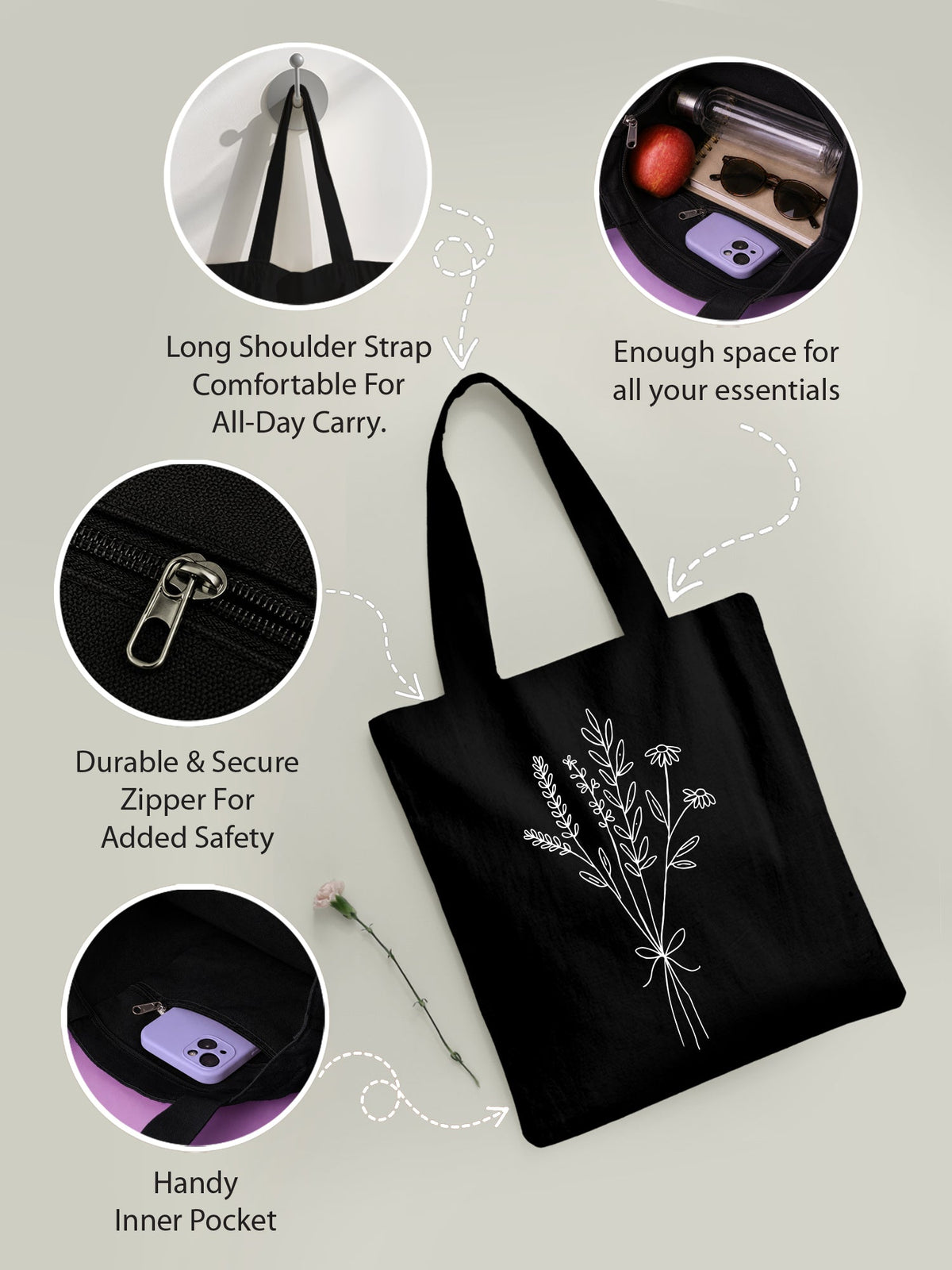 Stem Story Tote Bag