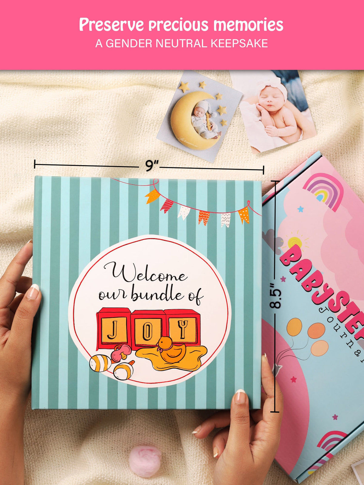 Joyful Moments Baby Record Book