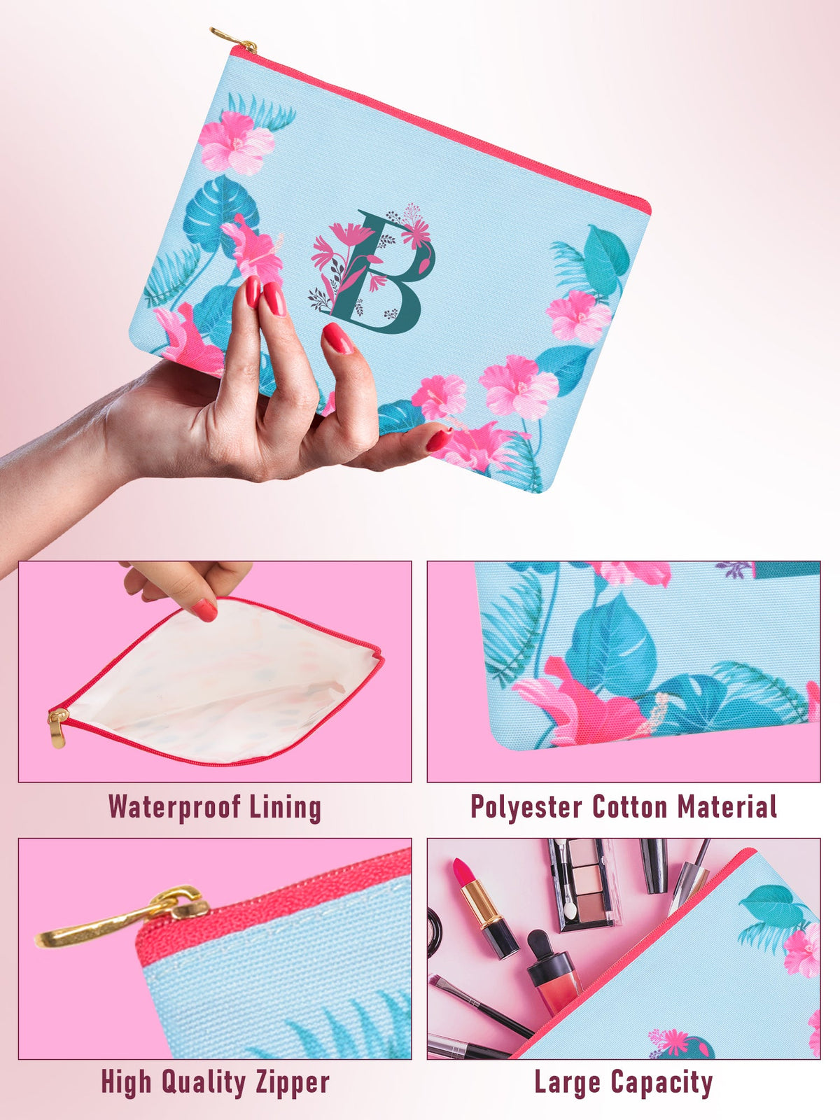 Initial B Monogram Gift Set