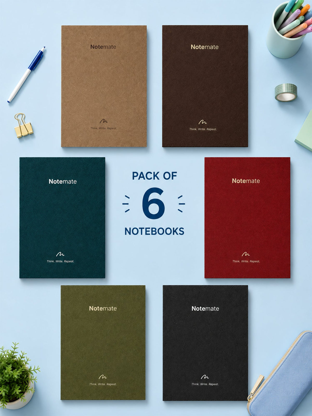 NoteMate 2 (Pack of 6)