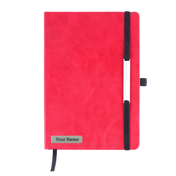 Personalized Myer Red CNCT Notebook