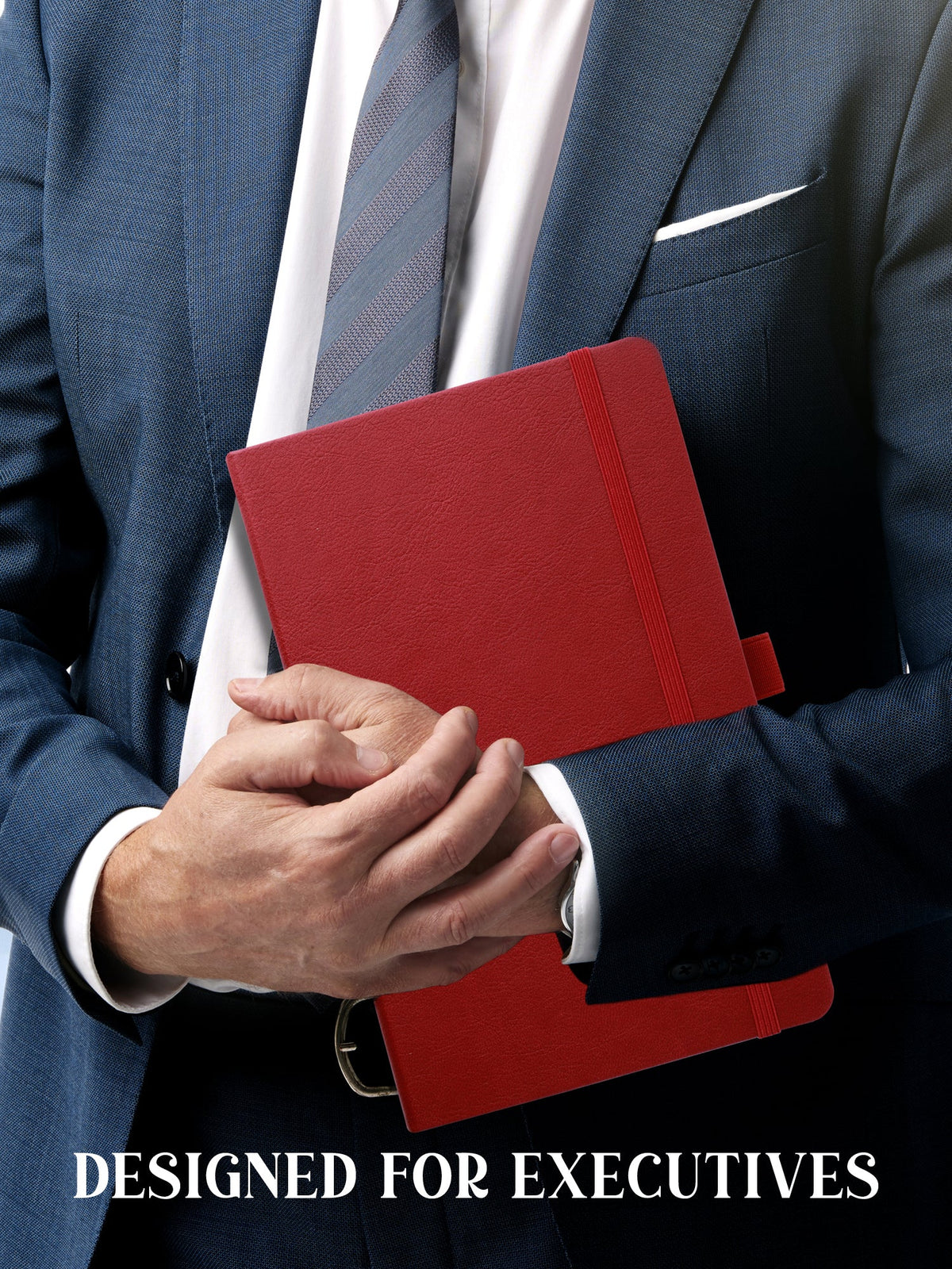 Personalized A5 Executive Notebook - Pack of 5 (Red)