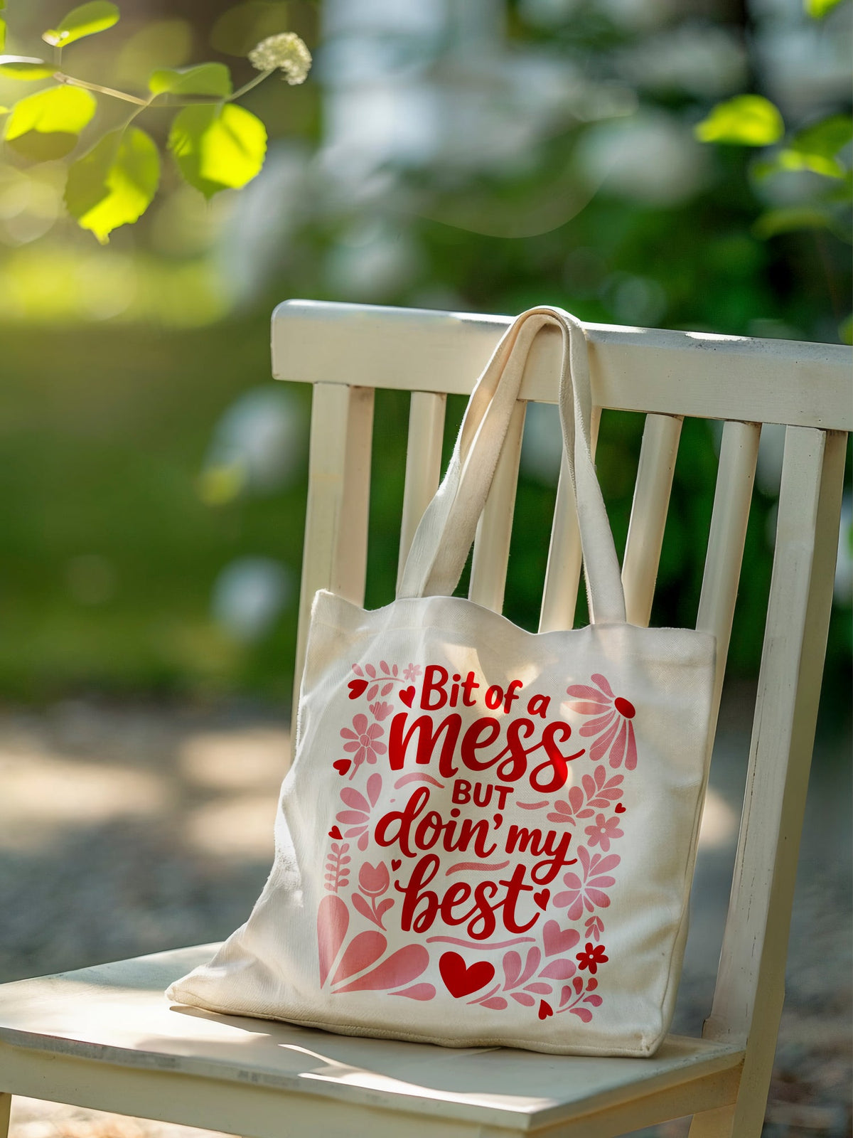 Hot Mess Aesthetic Tote Bag