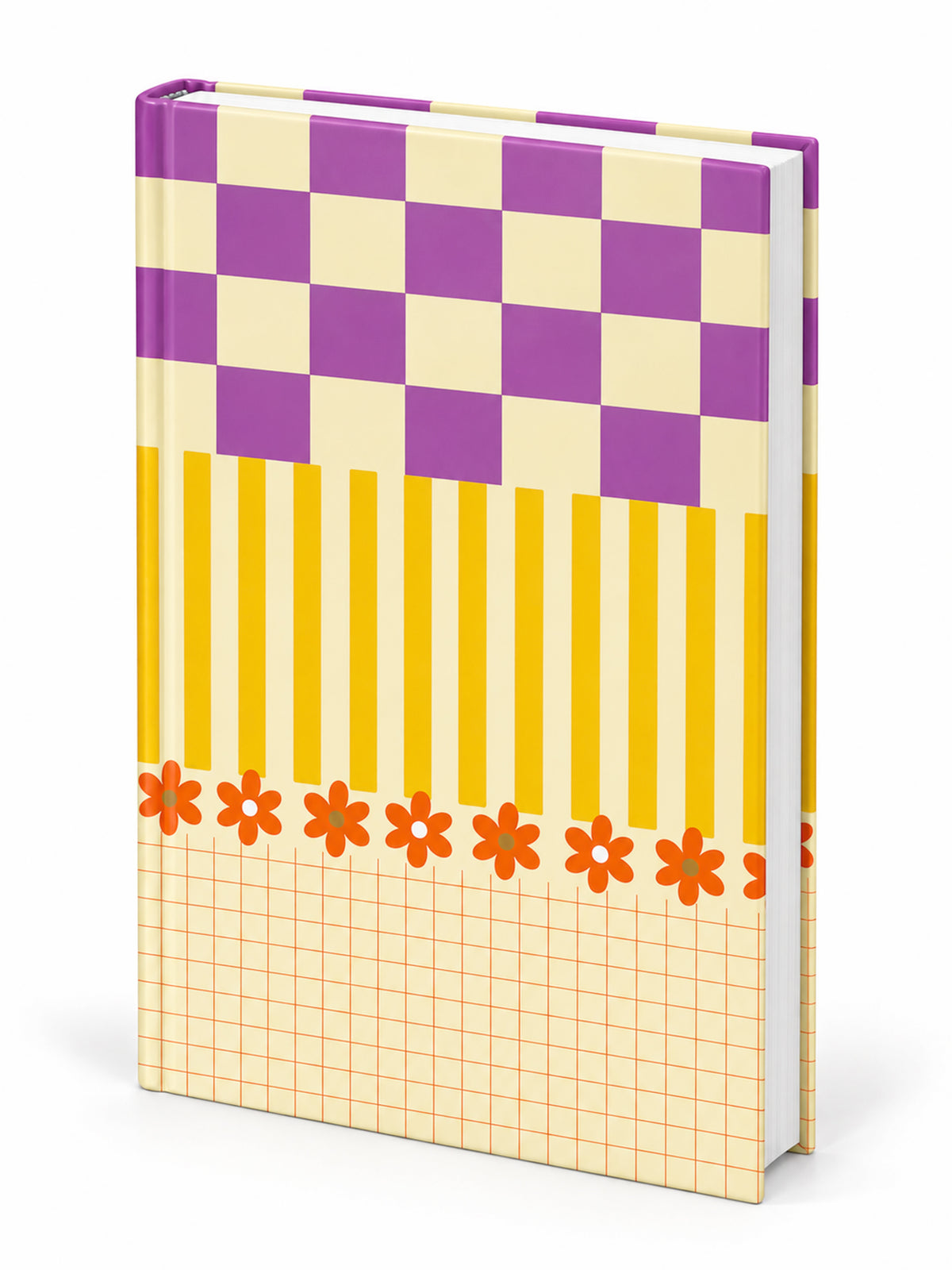 A5 Undated 2027 Planner- Playful Checks