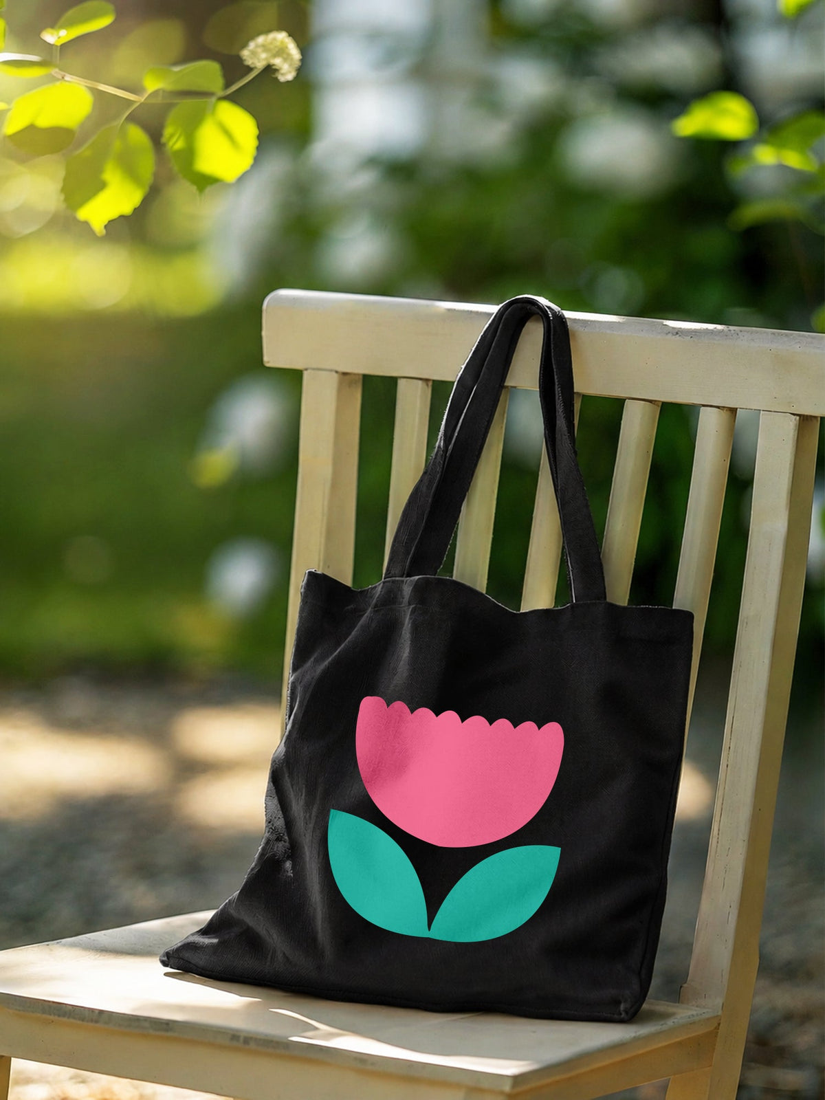 Urban Bloom Tote Bag