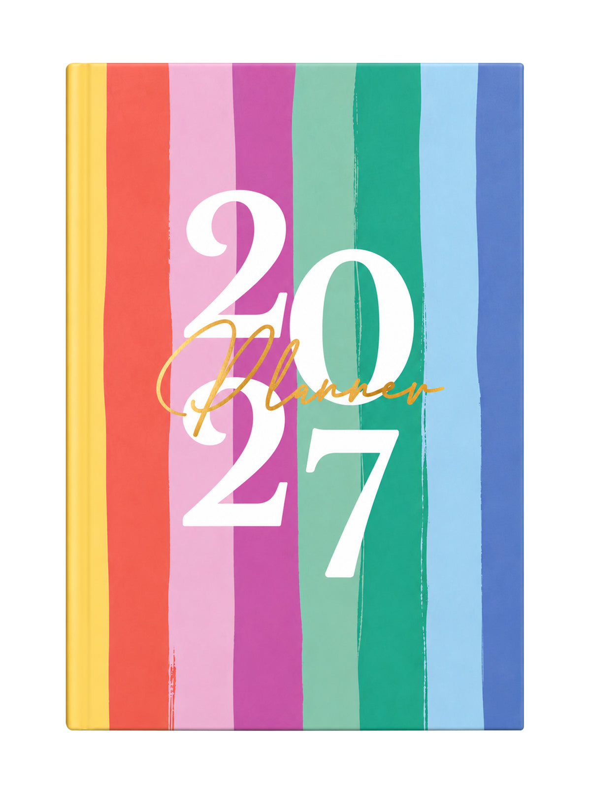 A5 Undated Yearly 2027 Planner - Vibrant Year