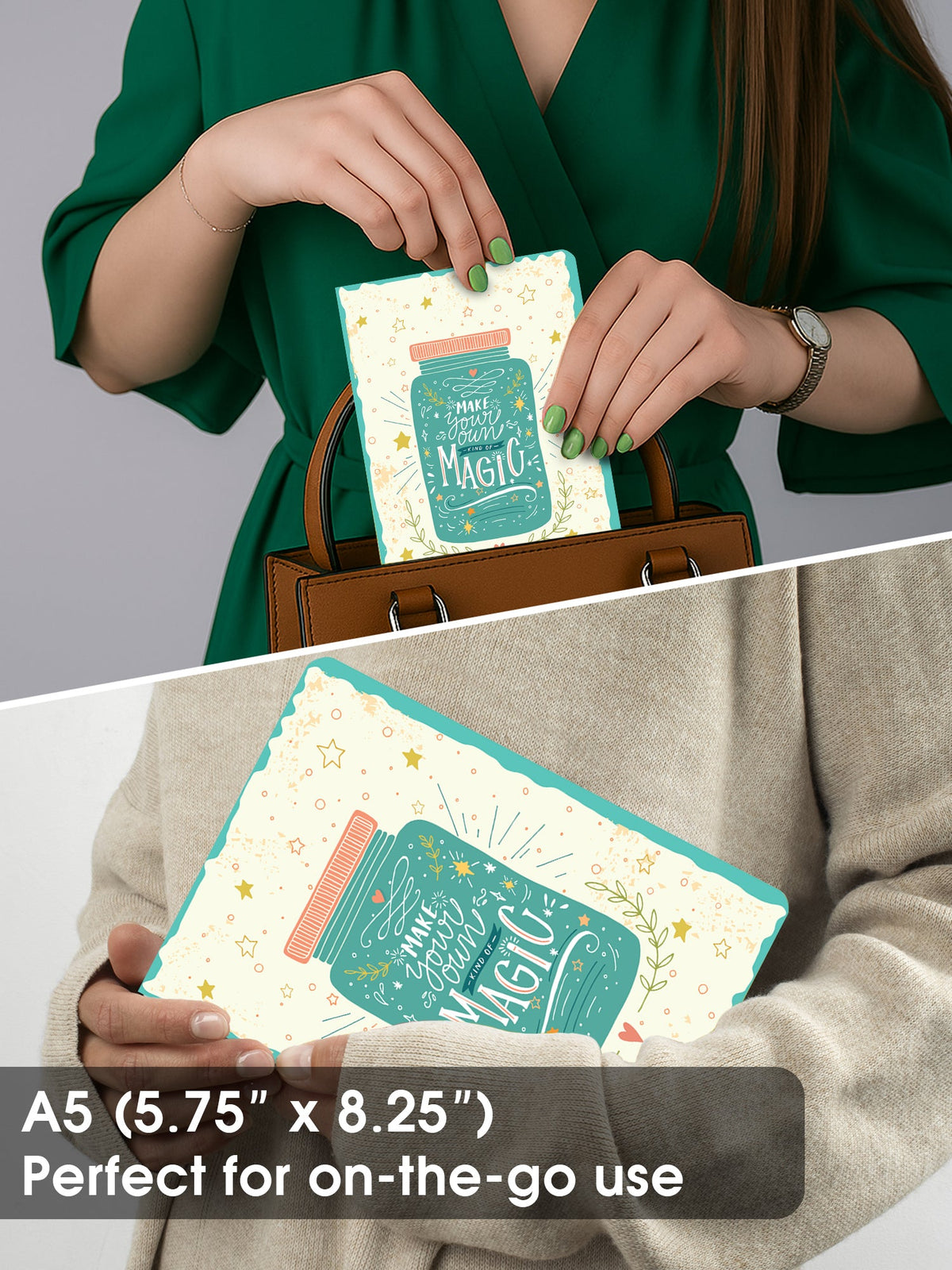 A5 Soft Cover Notebook - Daily Vibes 1
