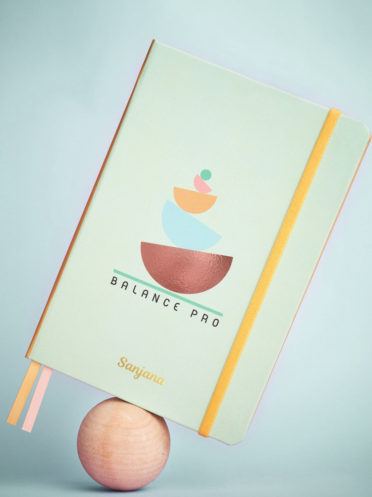 Personalized A5 Undated Work-Life Balance Planner - Balance Pro