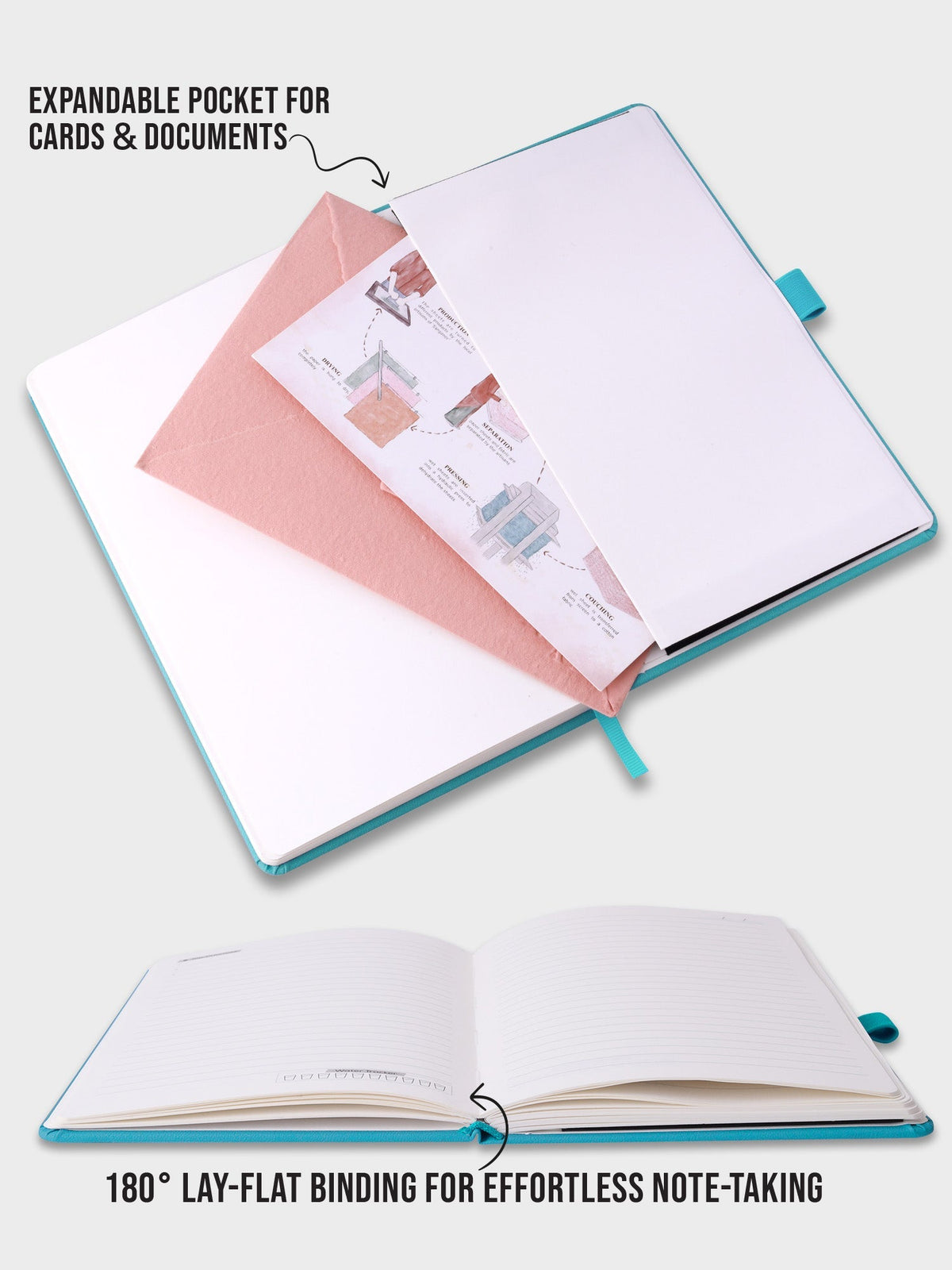 Executive Diary Pack of 2 – Grey