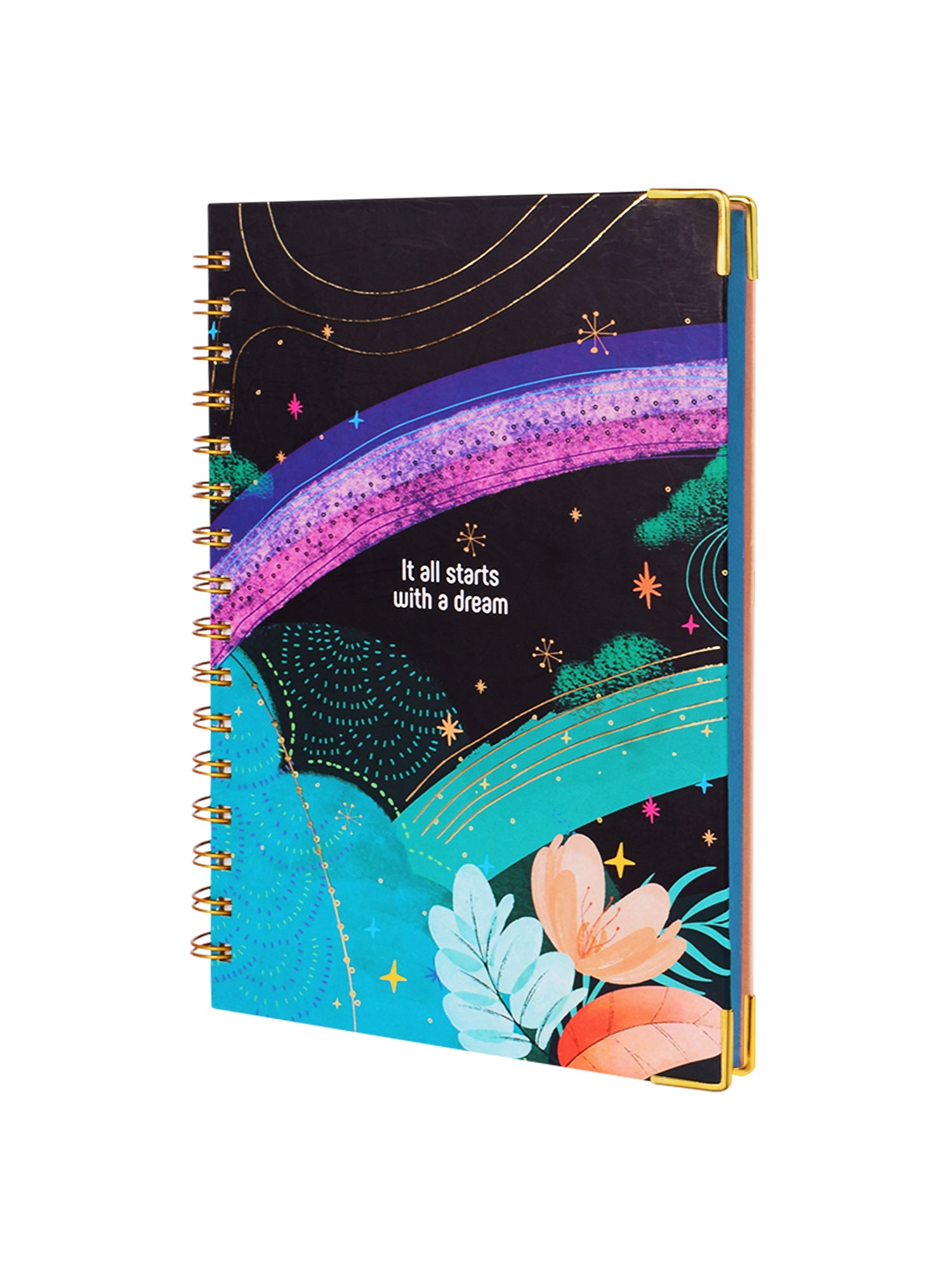 Dreamy Start - Black Daily Planner