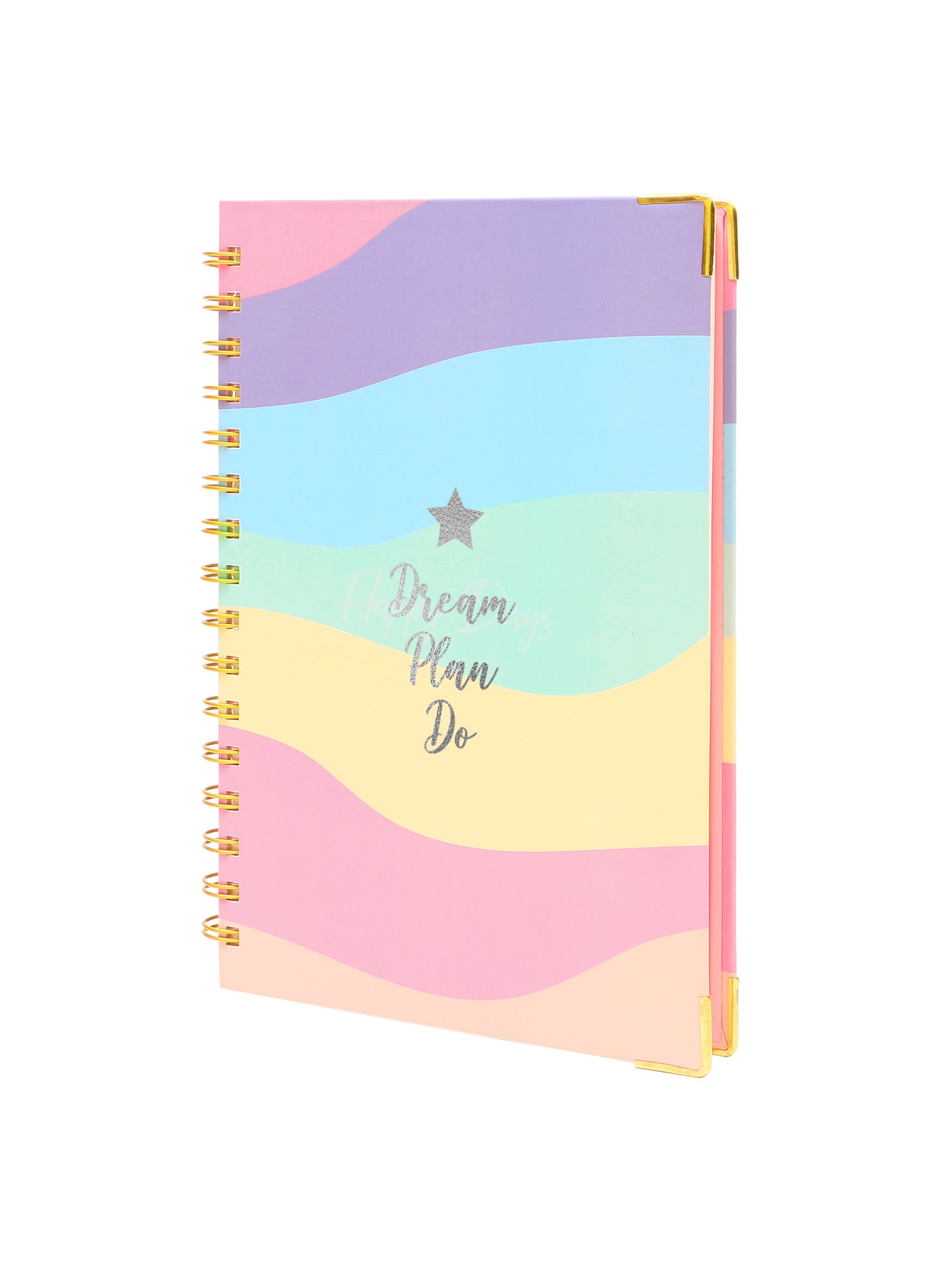 Pastel Rainbow - Plans Daily Planner