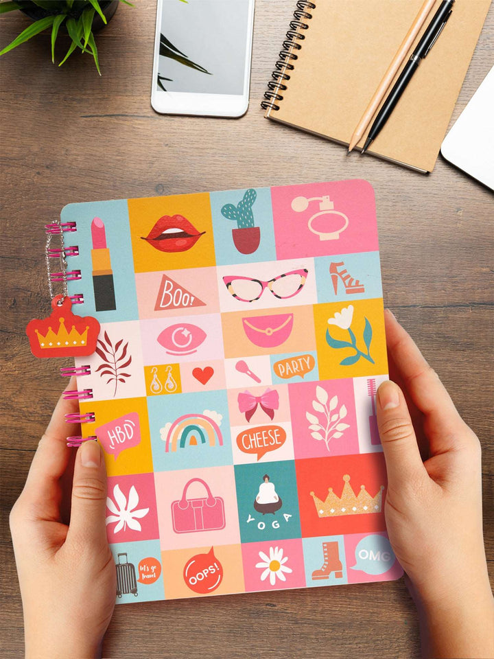 Doodle Favourite things Hard Bound B5 Notebook - Wiro