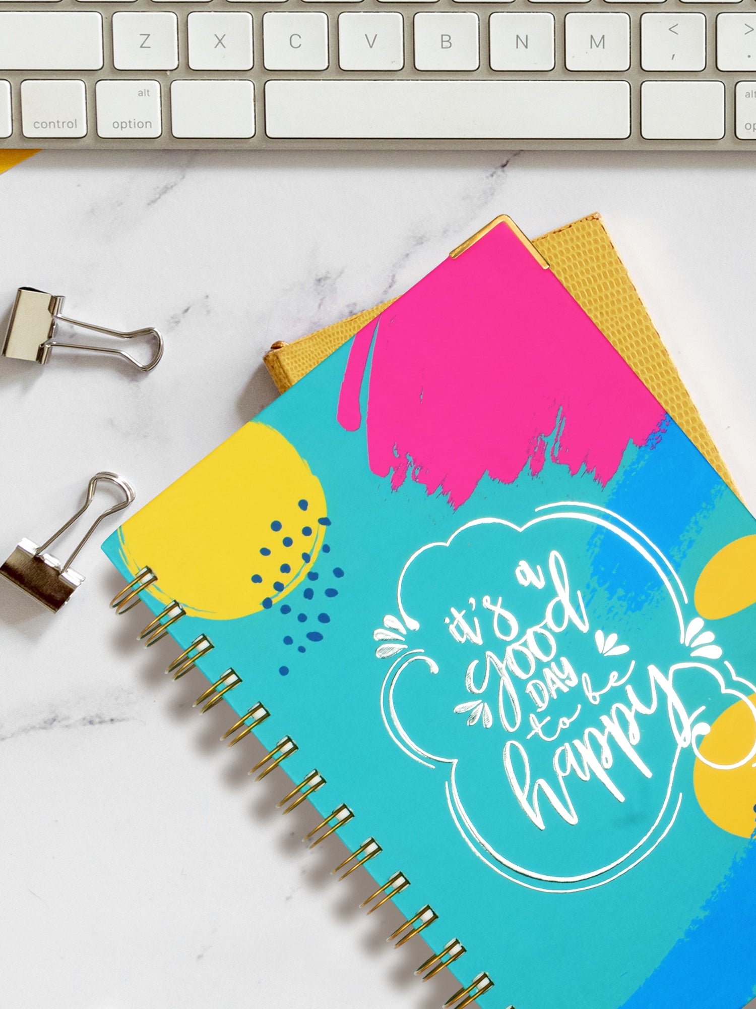 Happy Day - Blue Daily Planner