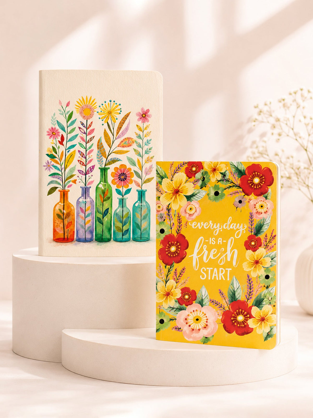 Soft Floral Duo