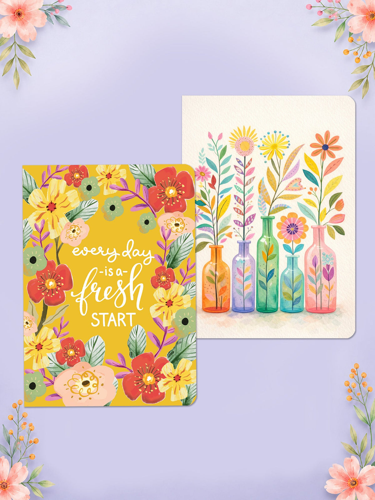 Soft Floral Duo