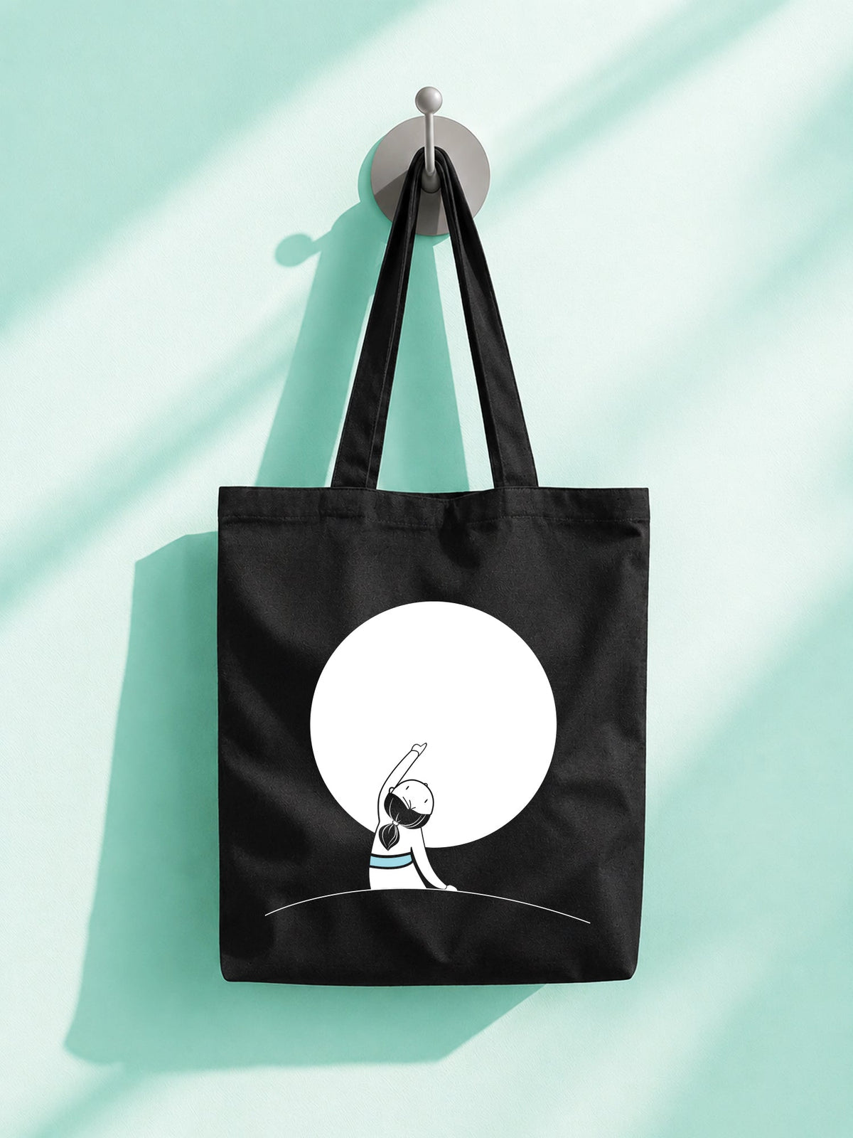 Calm Moon Tote Bag