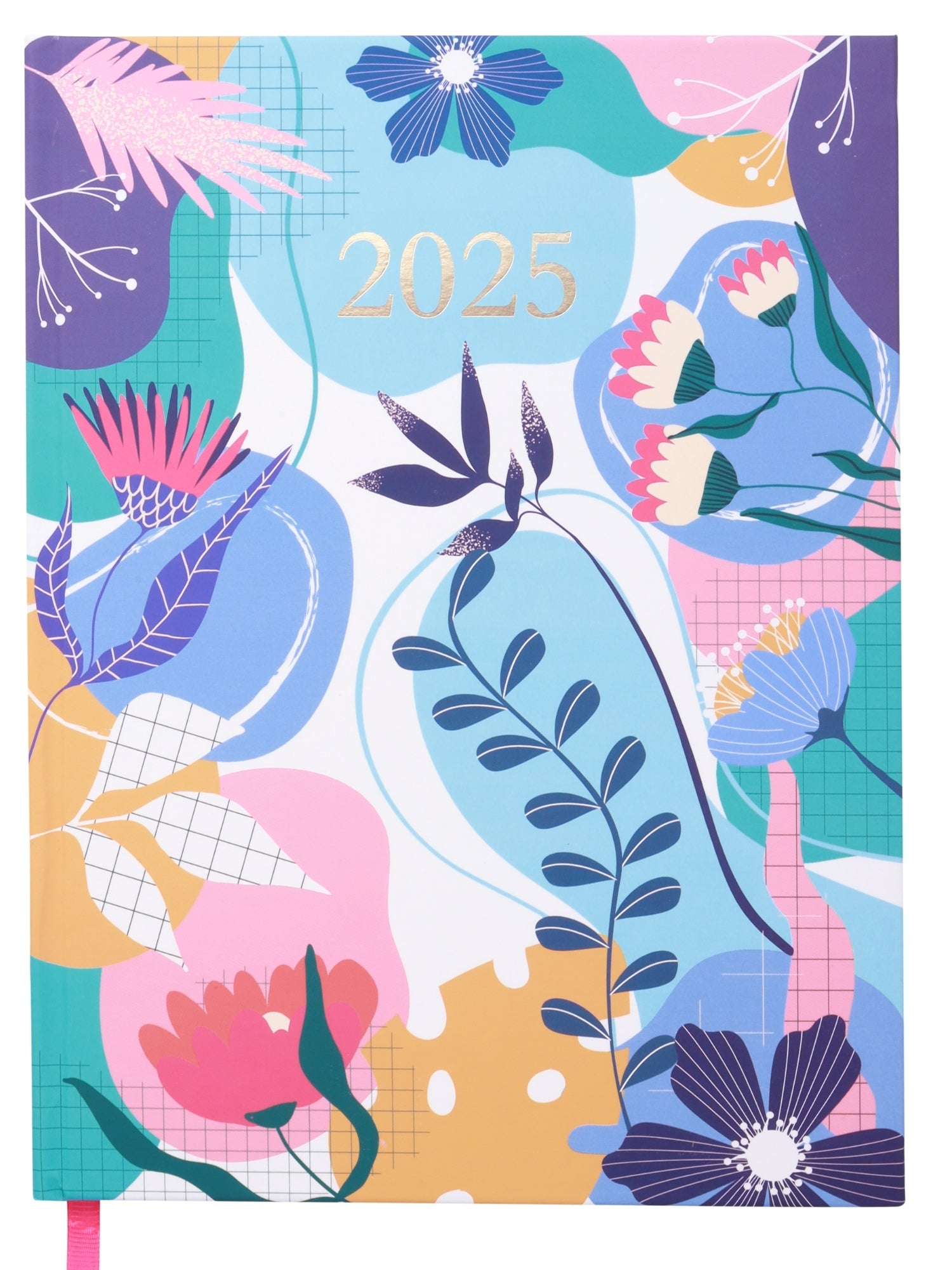 B5 Undated Yearly Planner - Floral Fantasy