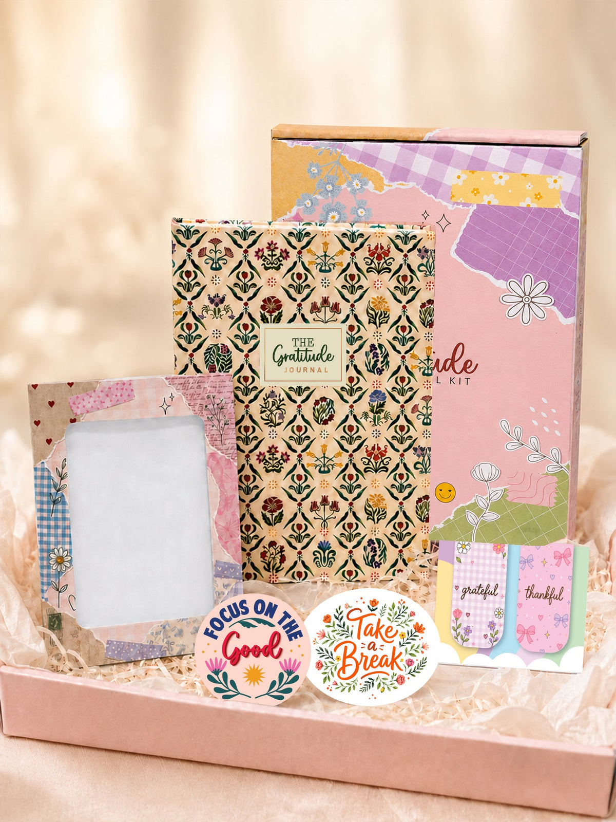 Flourish Garden Guided Gratitude Journal for Daily Mindfulness & Self-Care
