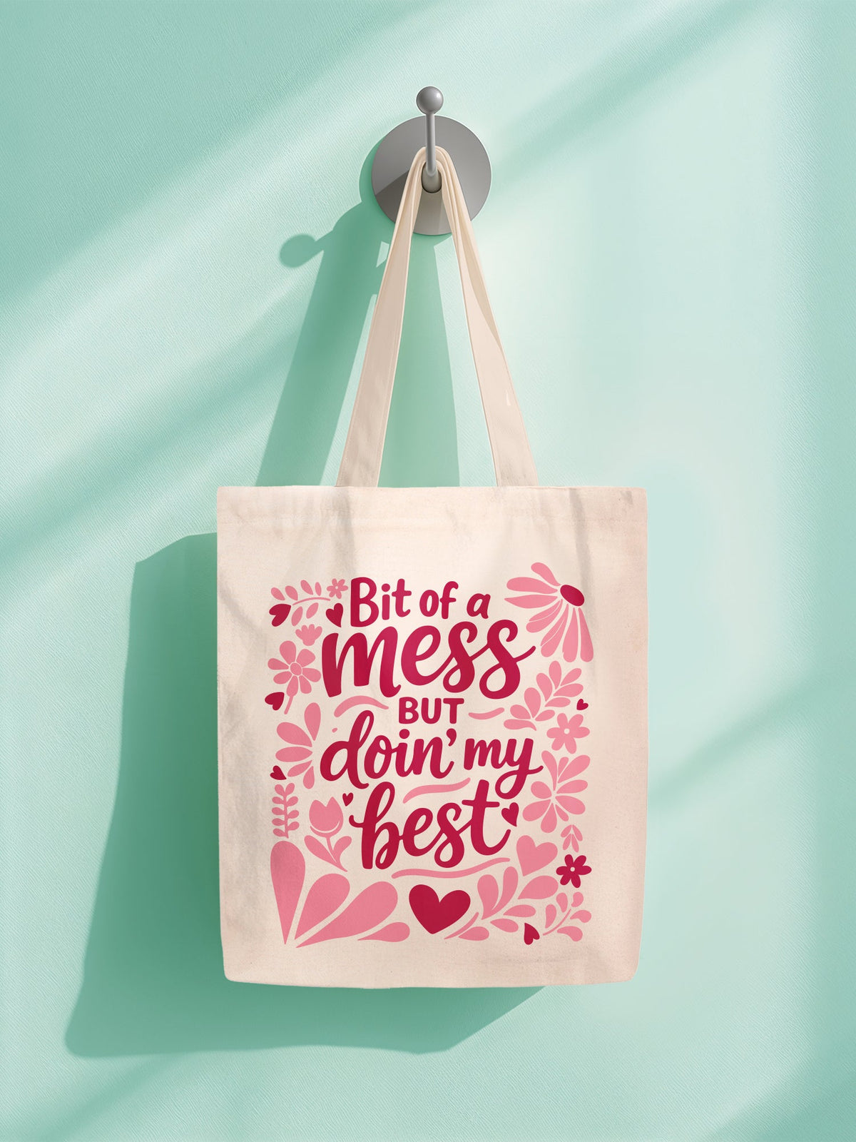 Hot Mess Aesthetic Tote Bag