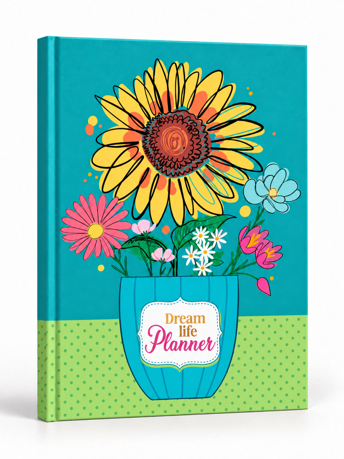 2027 Undated Yearly B5 Planner kit - Sunny Bloom