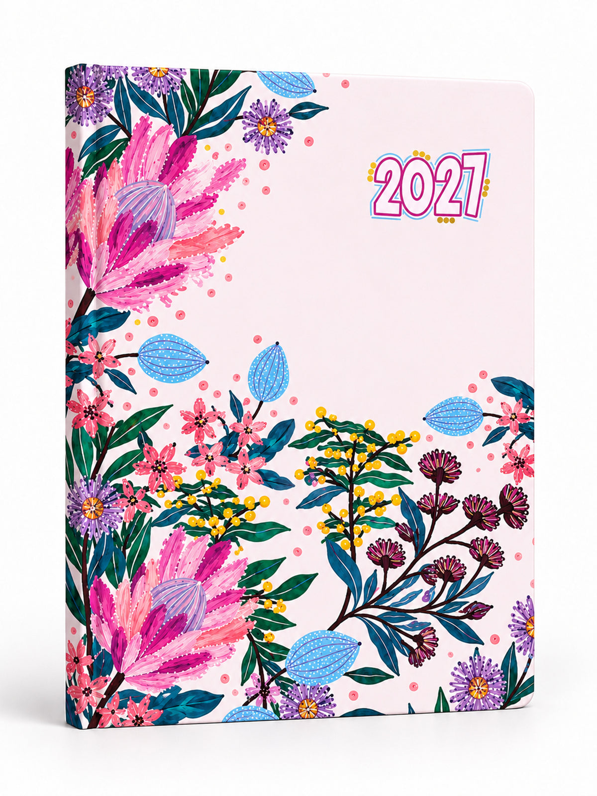 2027 Undated Yearly B5 Planner kit - Wild Meadow