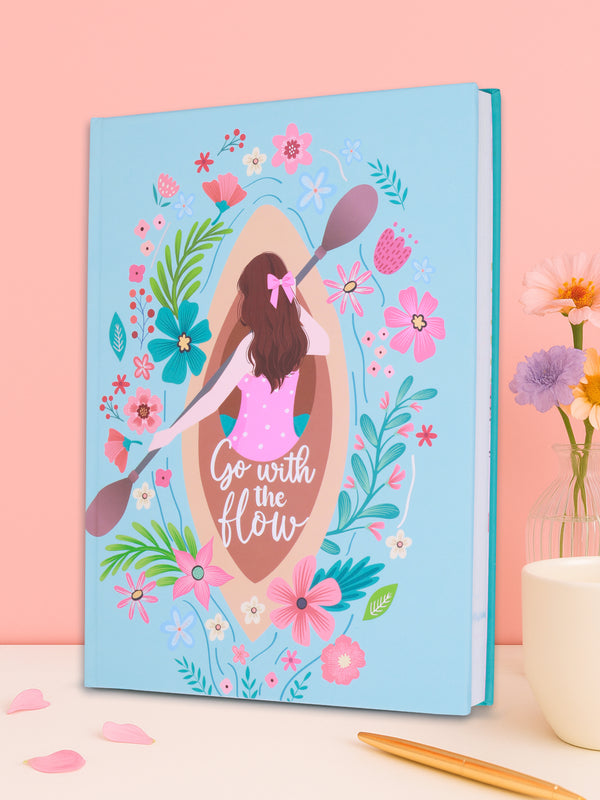 B5 Undated Yearly Planner - Flowing Thoughts