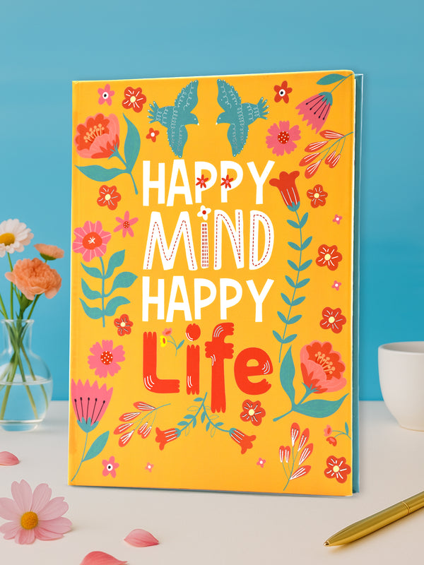 B5 Undated Yearly Planner - Happy Life