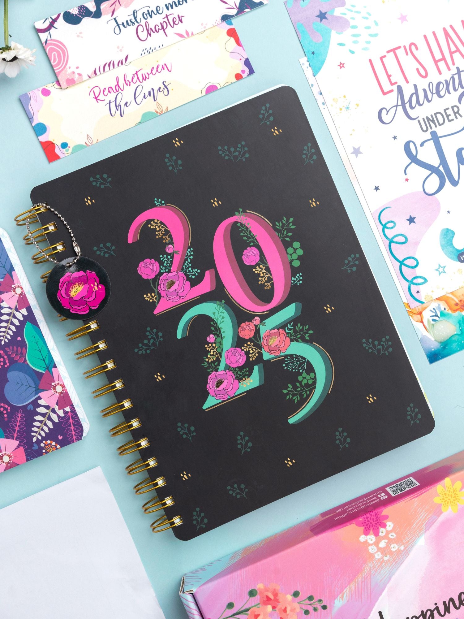 B5 Undated Yearly Planner Kit - 2025 Blooms