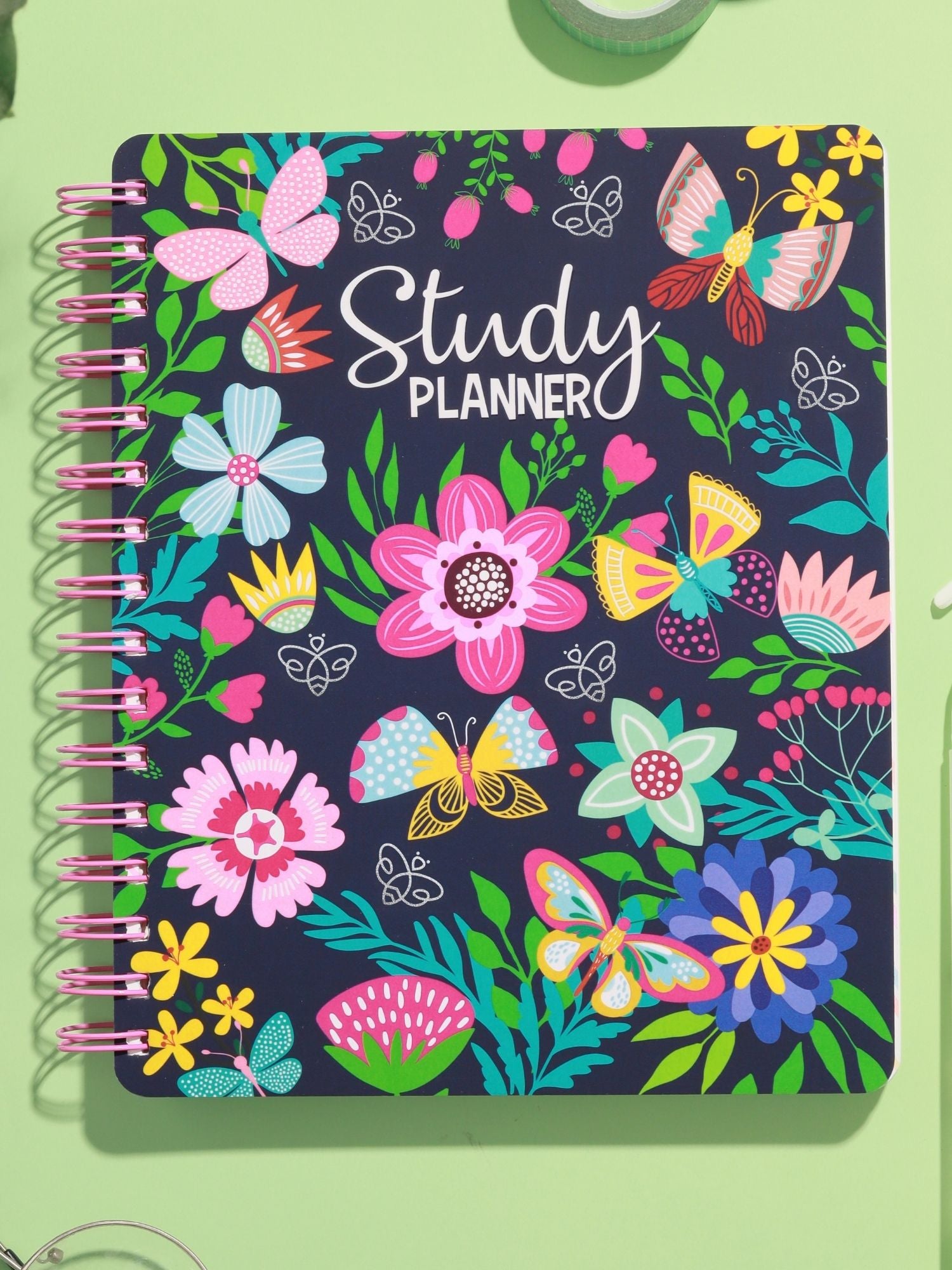 B5 Undated Study Planner - Blossom Tales