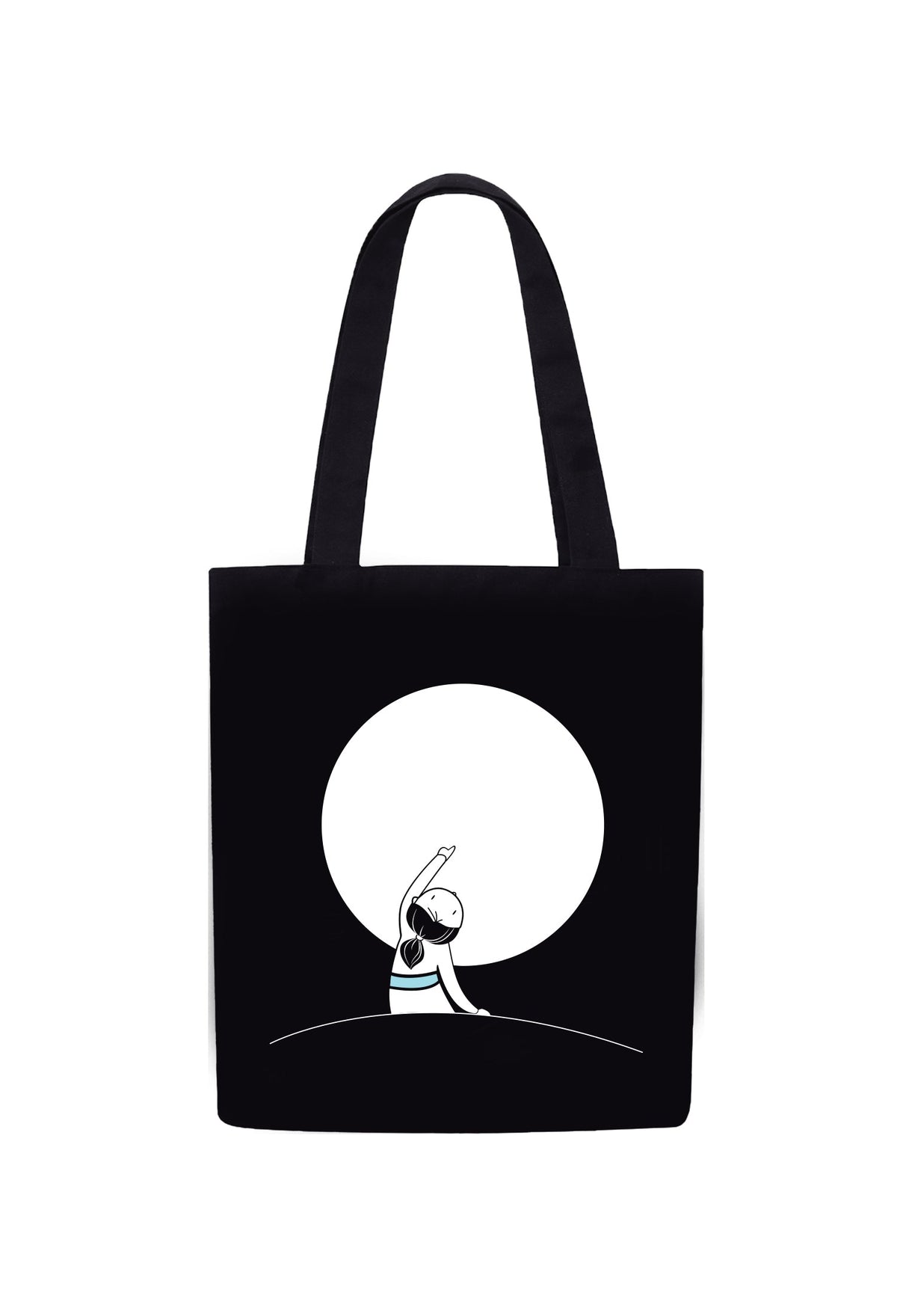 Calm Moon Tote Bag