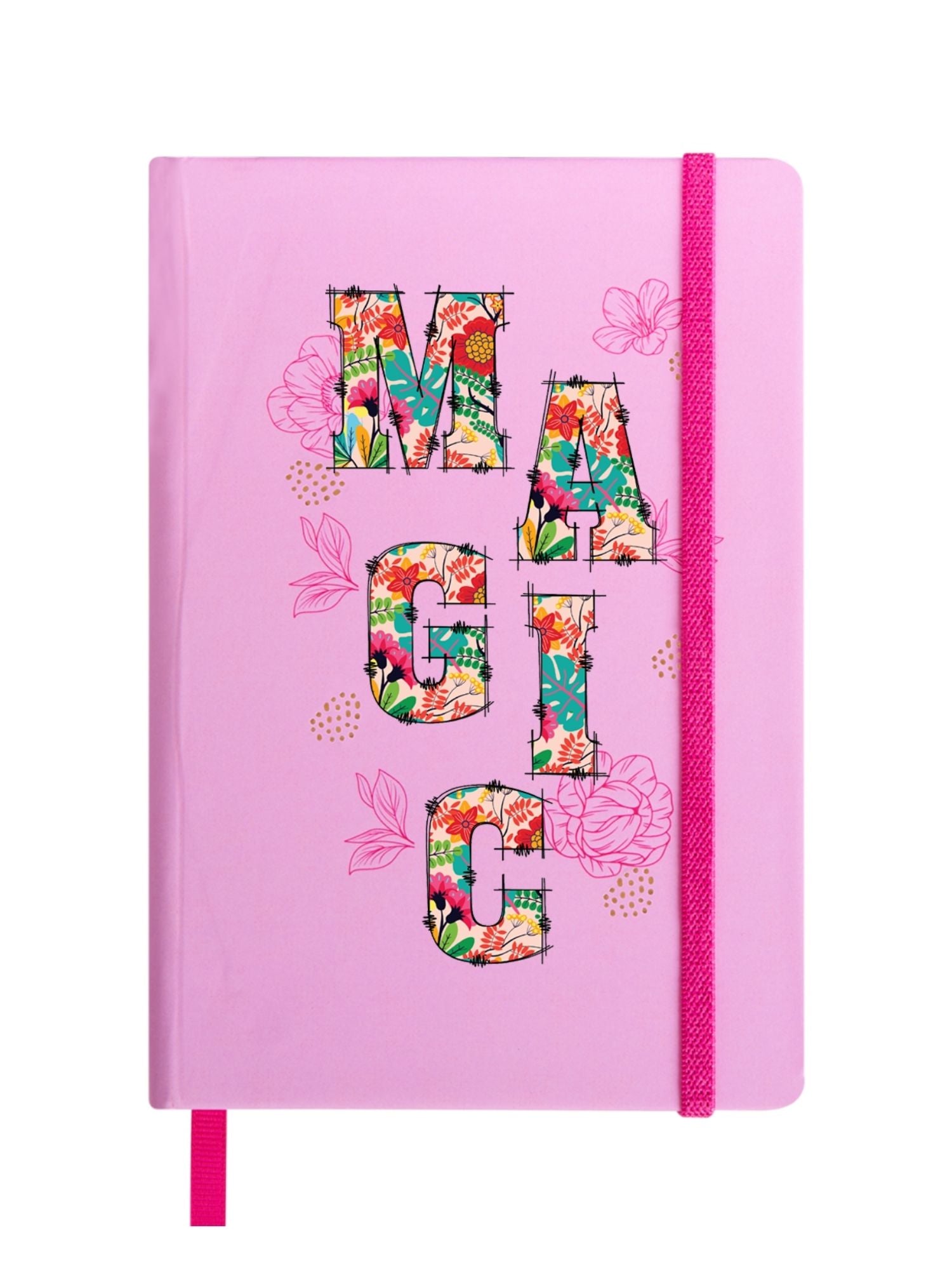 DOODLE Camellia Hardbound B6 Diary Notebook - MAGIC