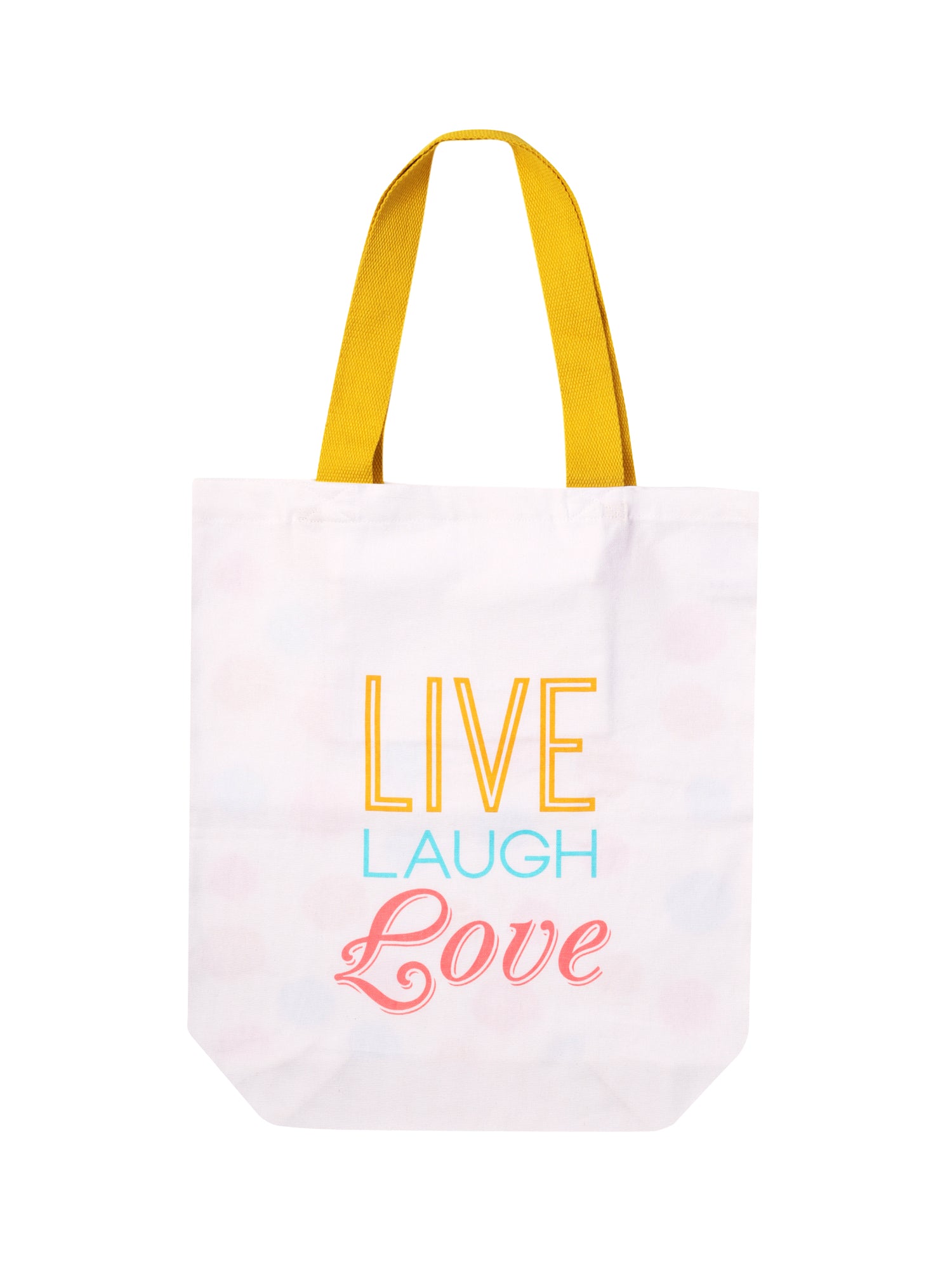 Doodle Live Laugh Love Tote Bag