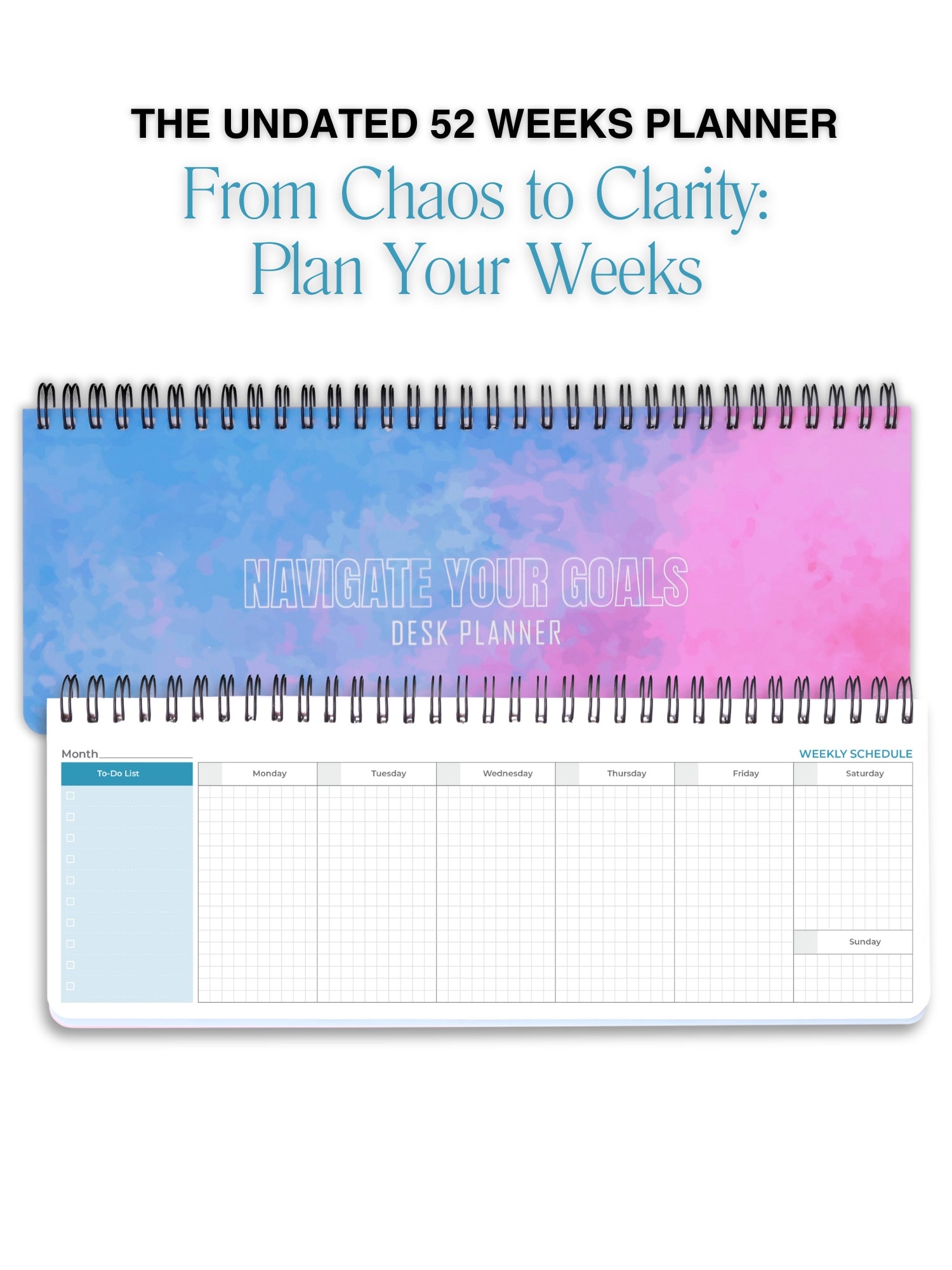 Navigator Weekly Desk Planner