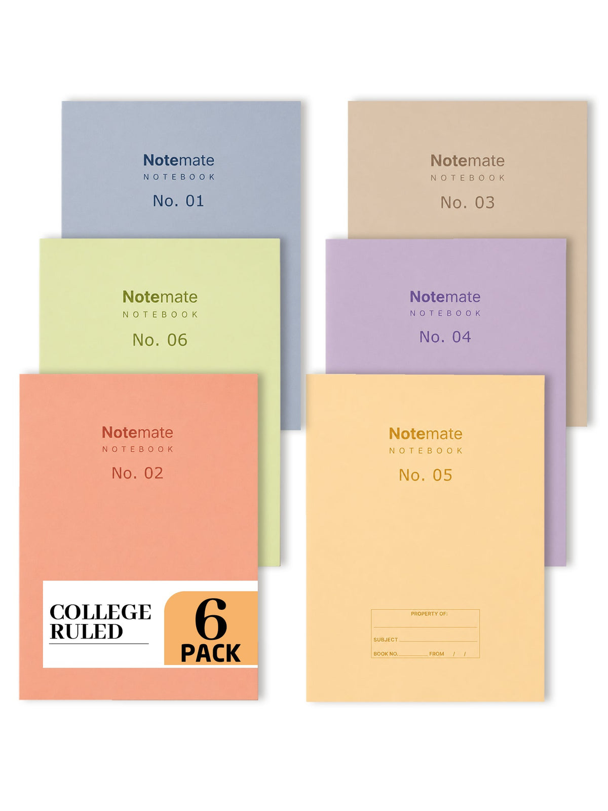 NoteMate 3 (Pack of 6)