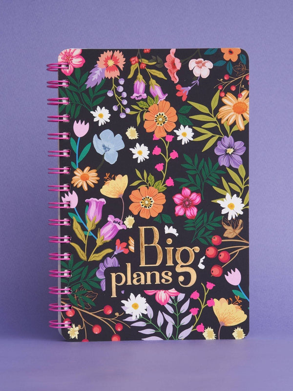 Doodle A5 Undated Wiro Bound Happiness Planner (Plan Big)